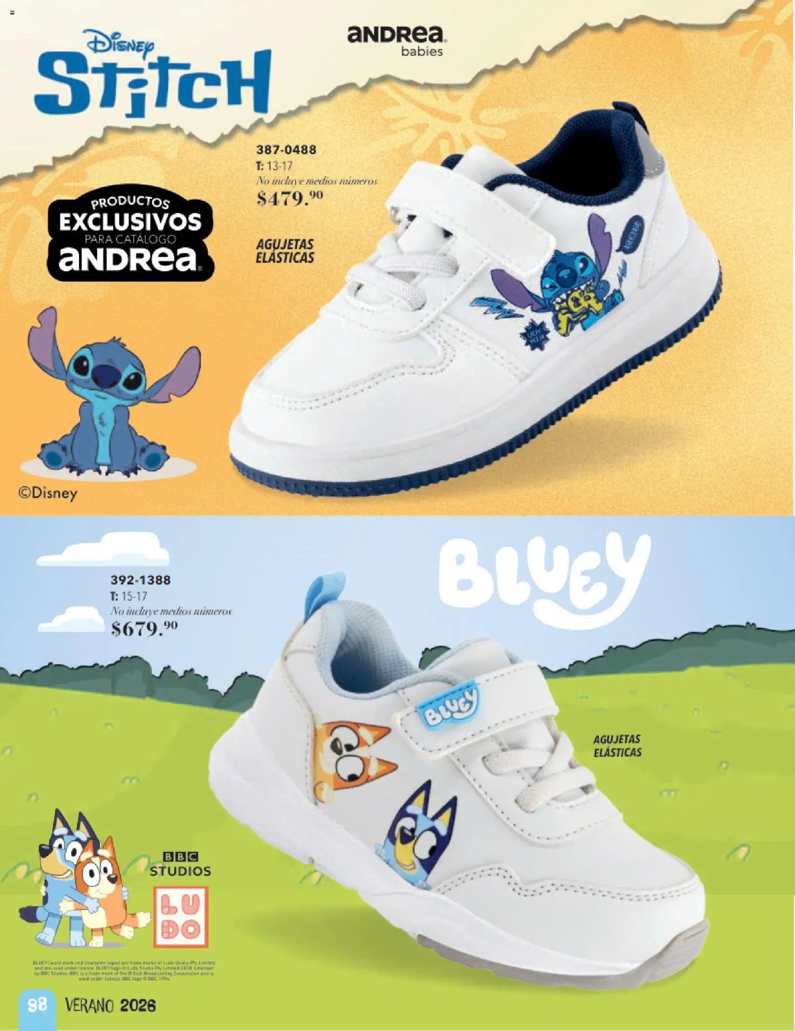Andrea catálogo Infantil Baby