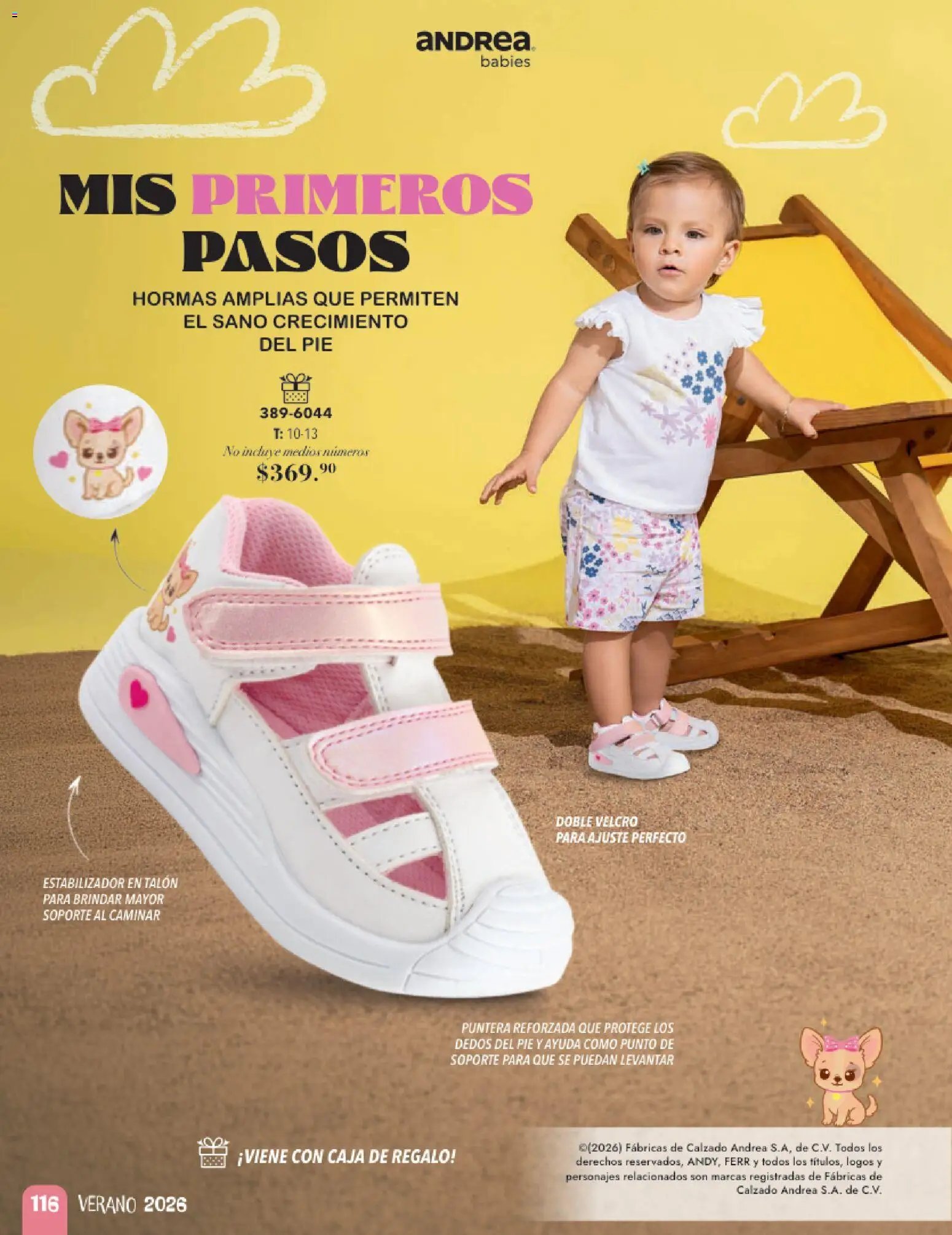 Andrea catálogo Infantil Baby