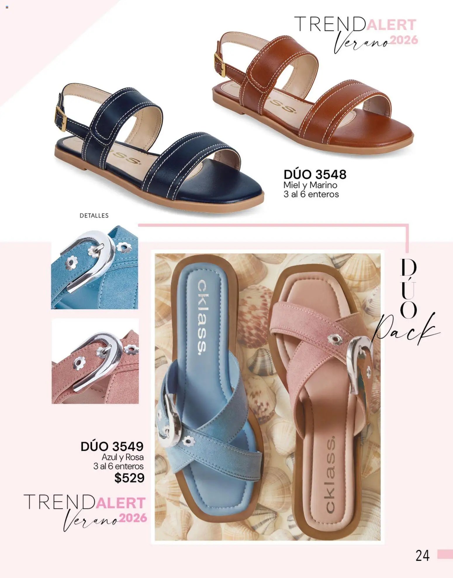 Cklass catálogo Novedades de verano calzado