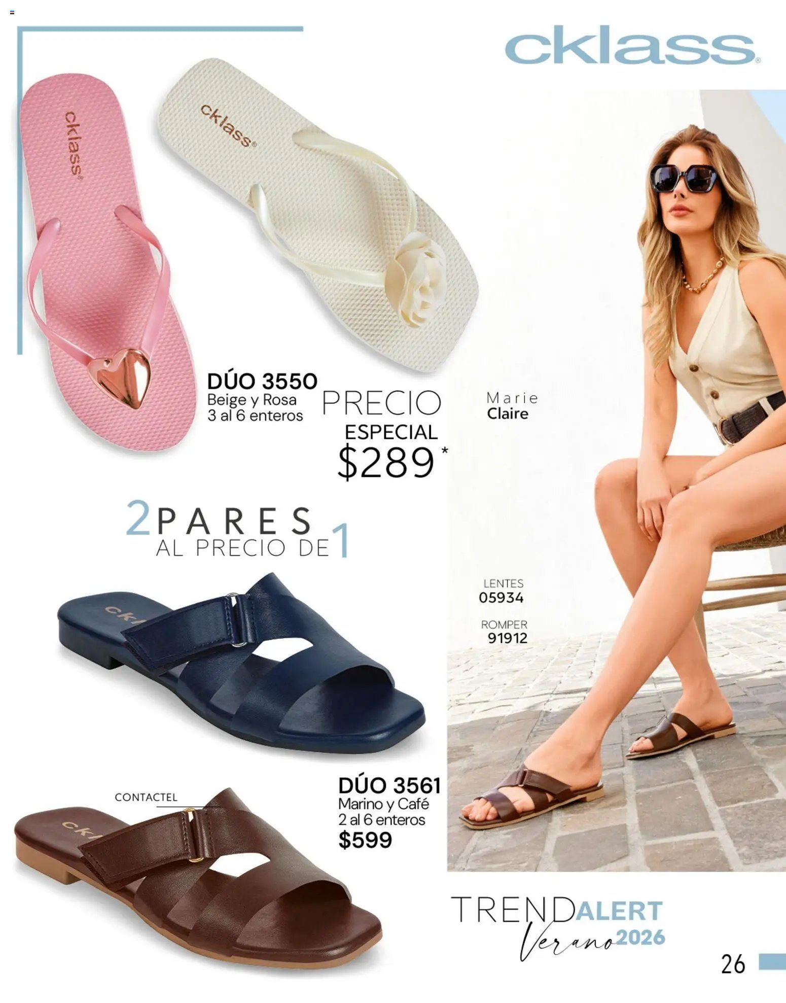 Cklass catálogo Novedades de verano calzado