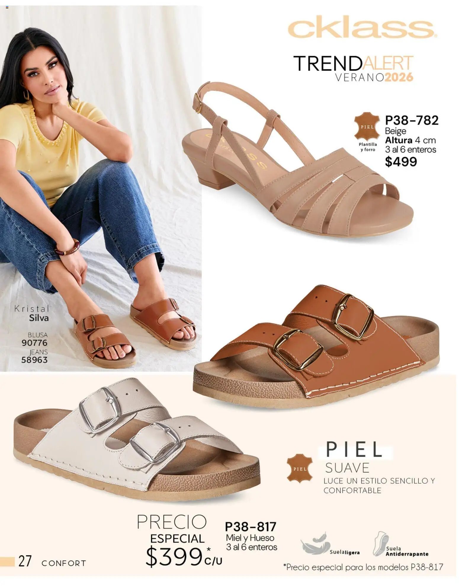 Cklass catálogo Novedades de verano calzado