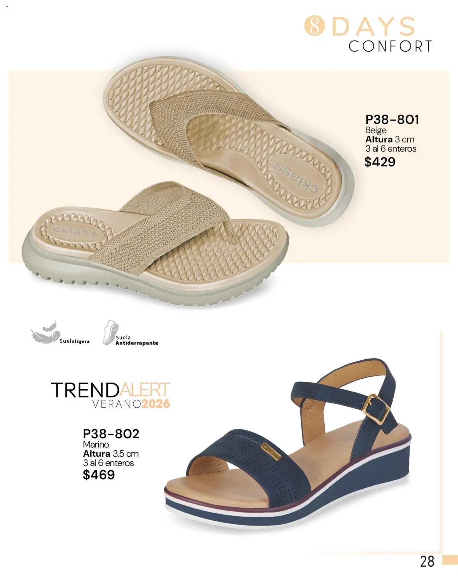 Cklass catálogo Novedades de verano calzado