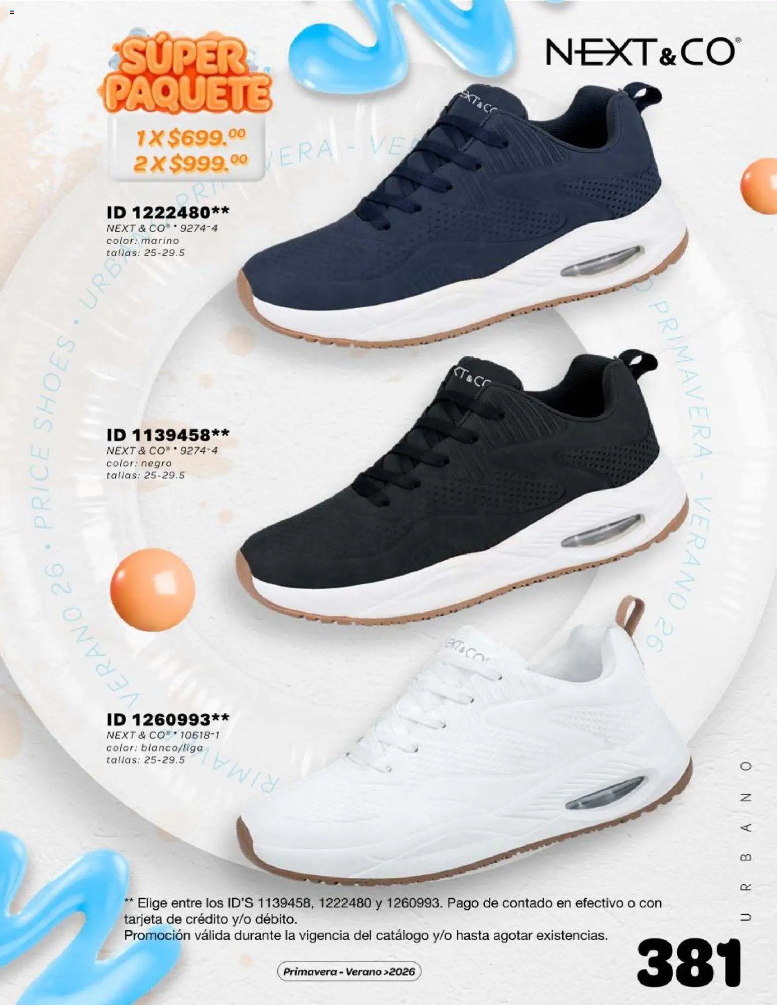 Price Shoes catálogo Urbano