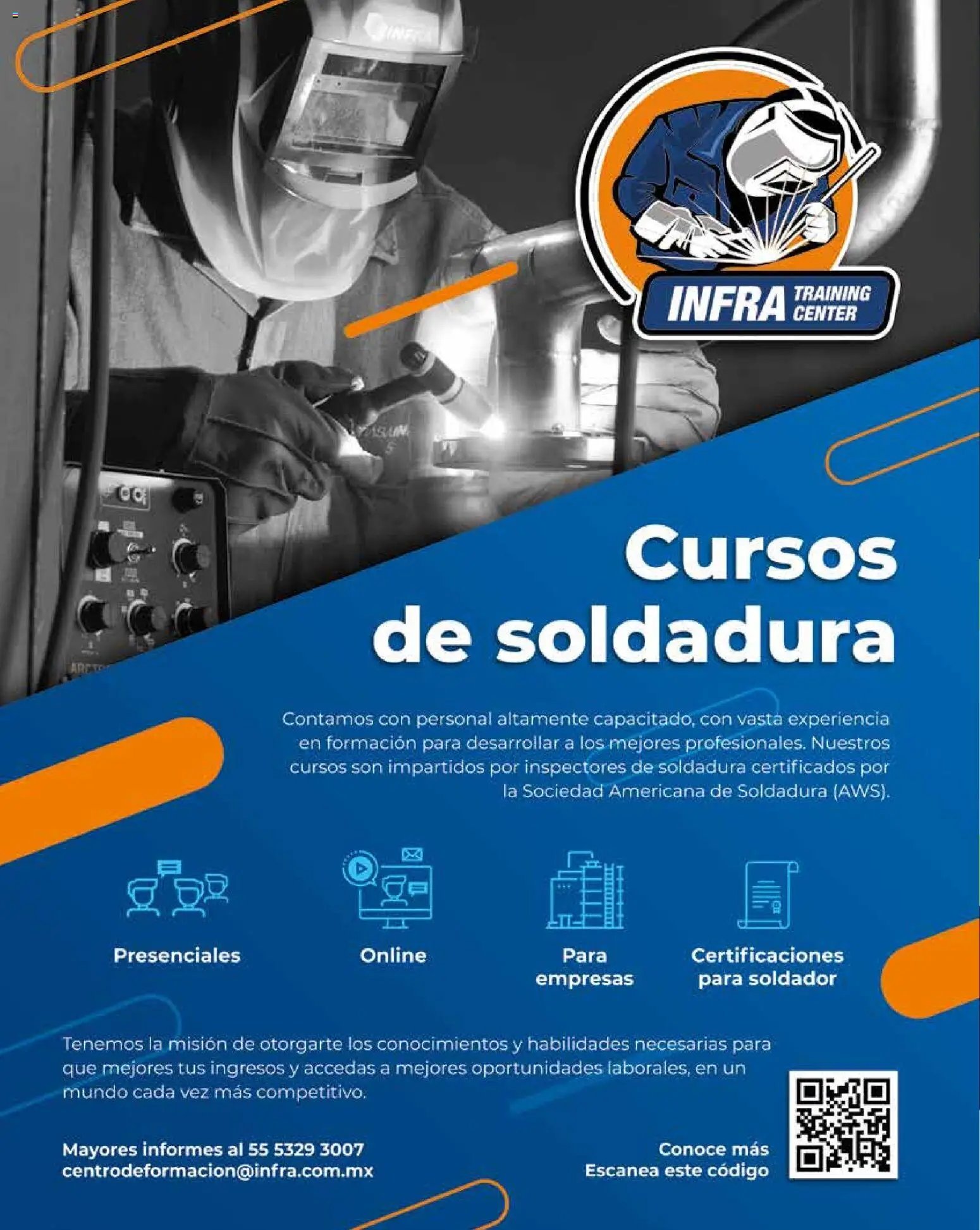 Infra catálogo Industrial welders