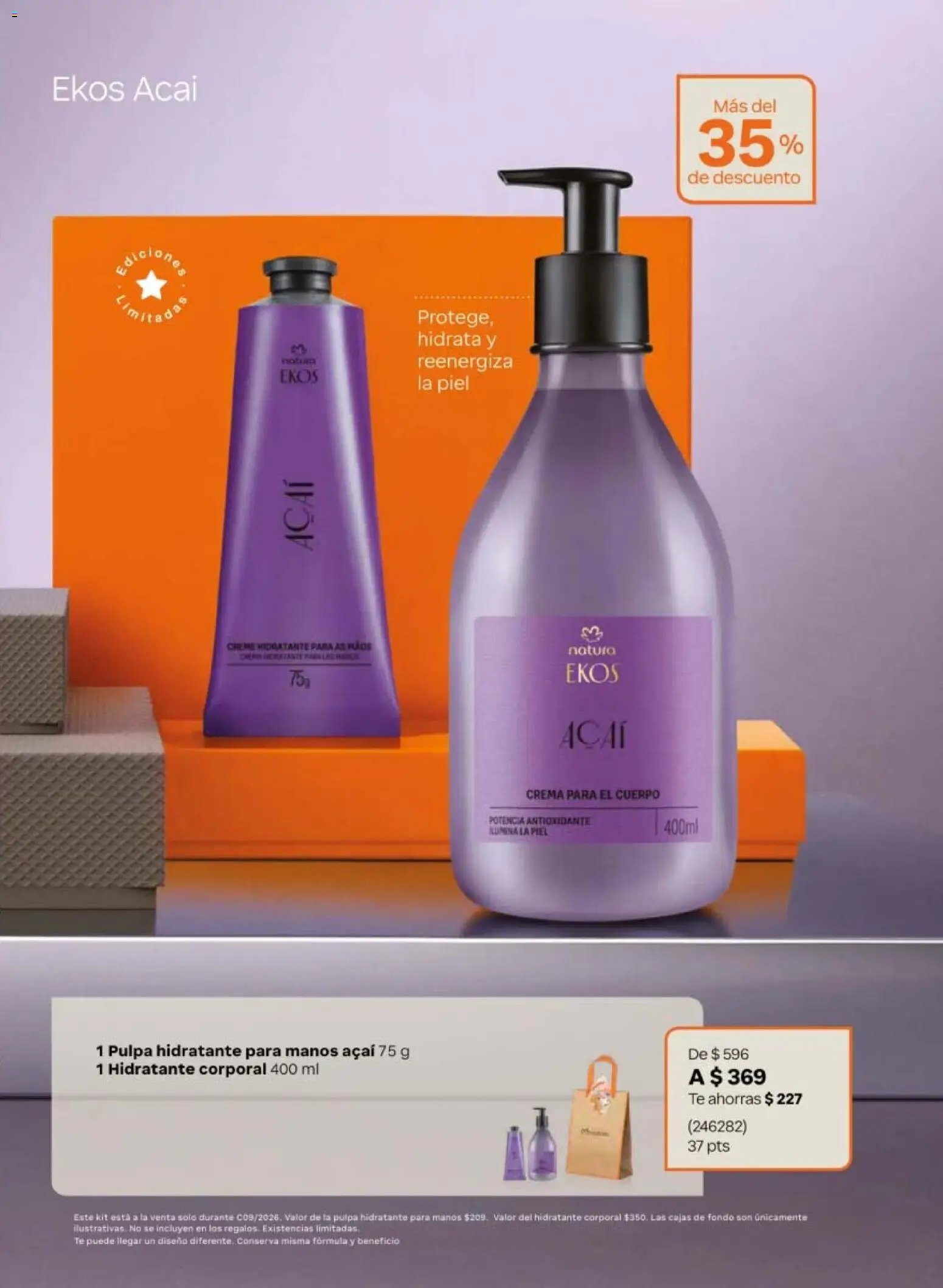 Natura campaña 9 2026