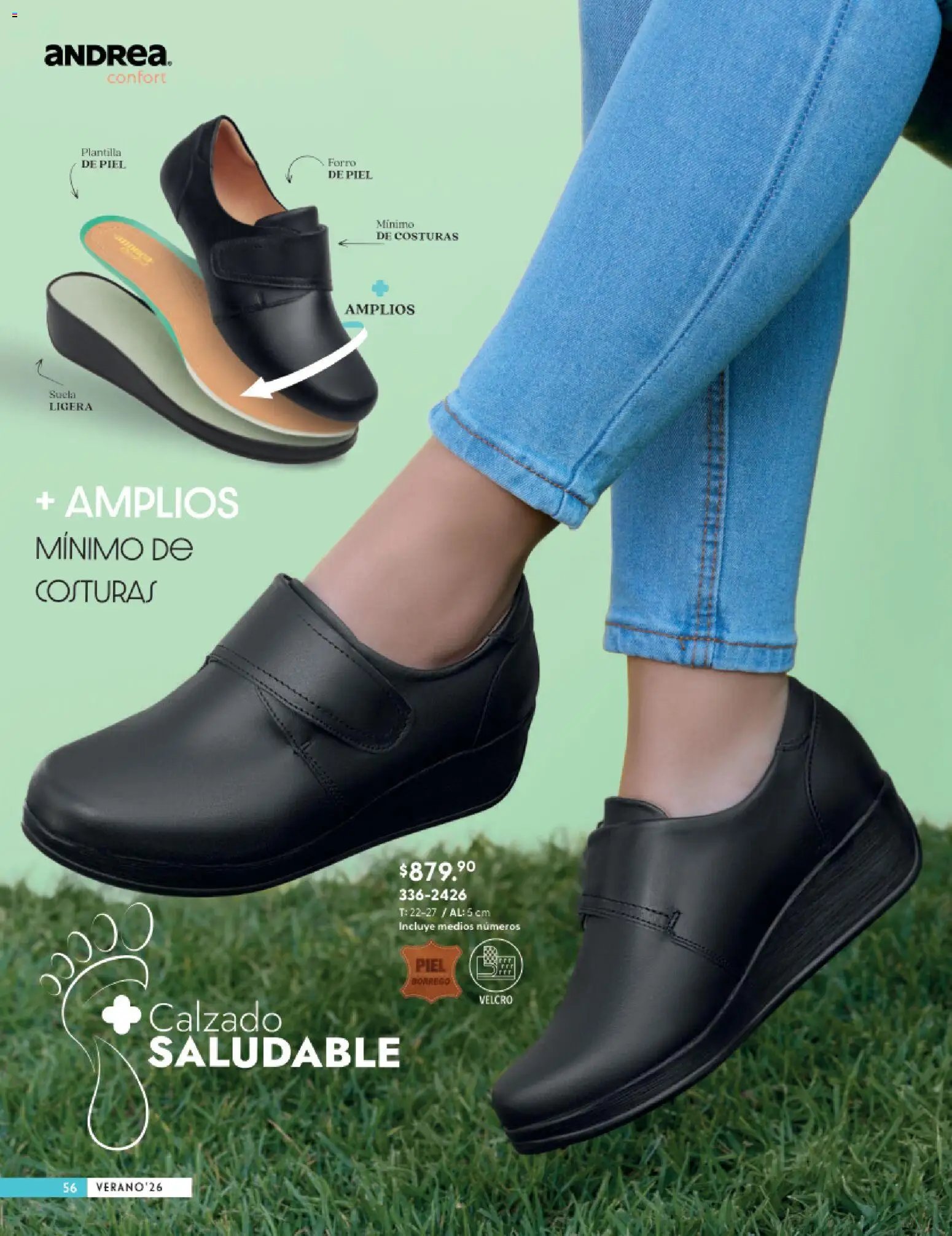 Andrea catálogo Calzado Confort
