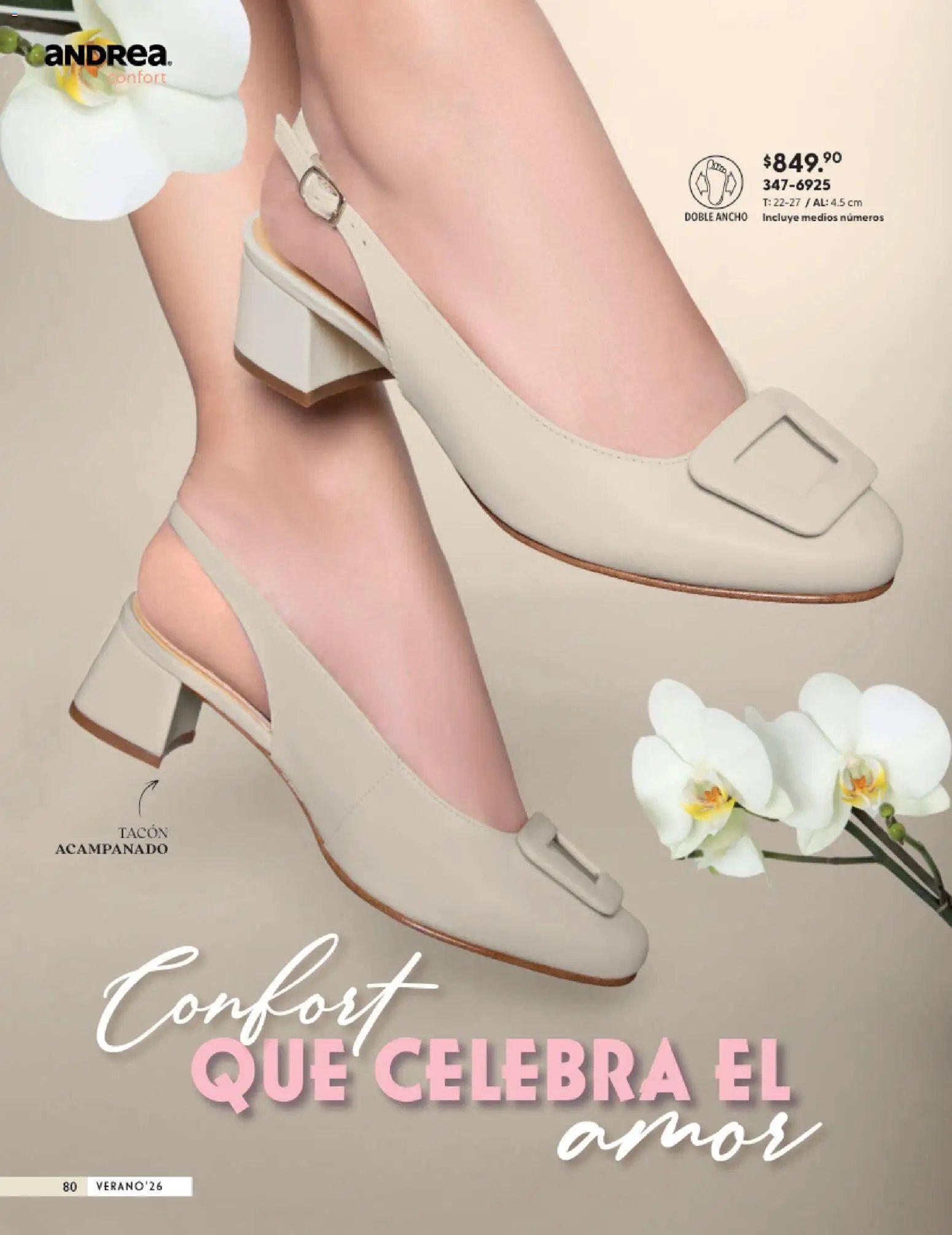 Andrea catálogo Calzado Confort