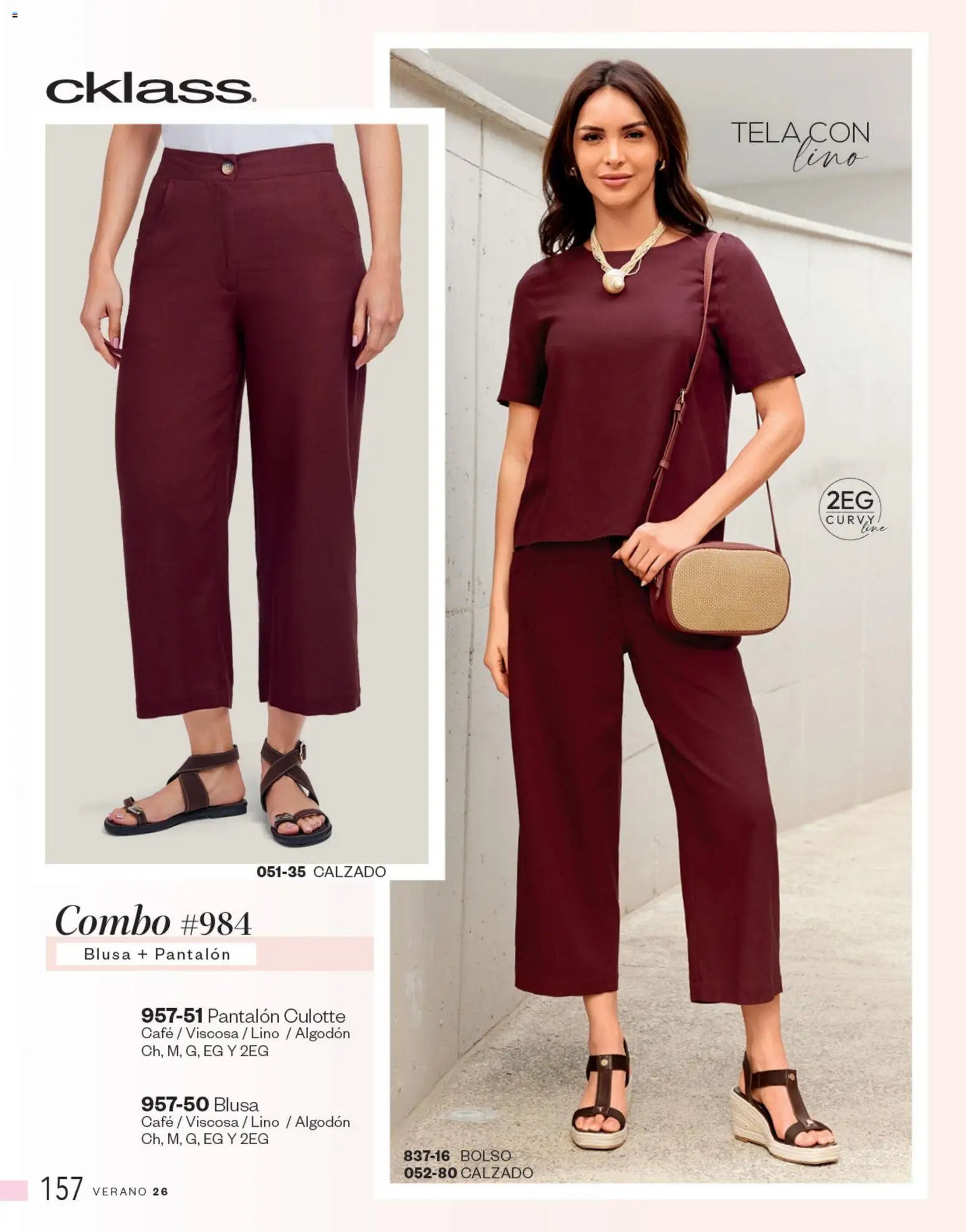 Cklass catálogo Complemento Verano Ropa