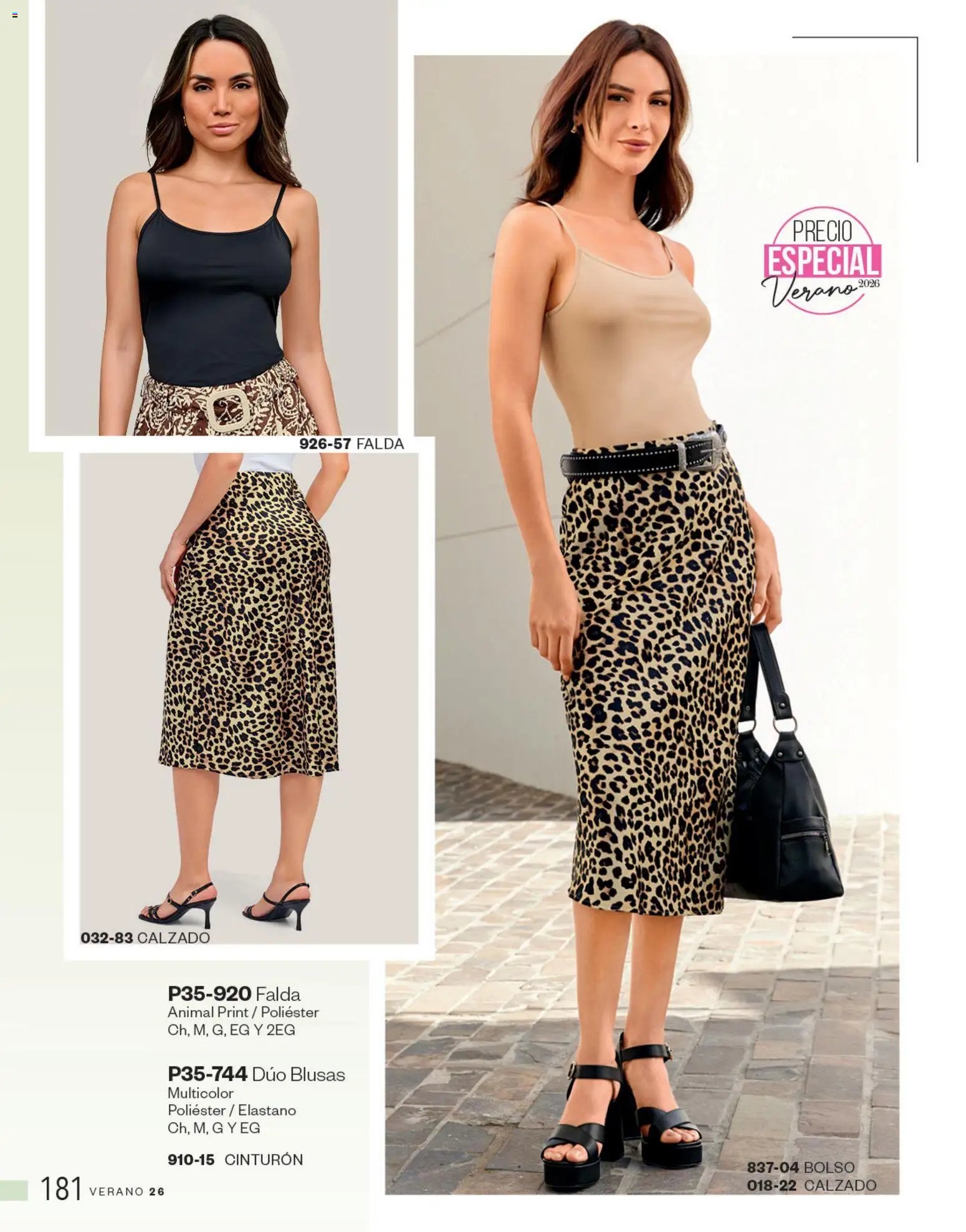 Cklass catálogo Complemento Verano Ropa