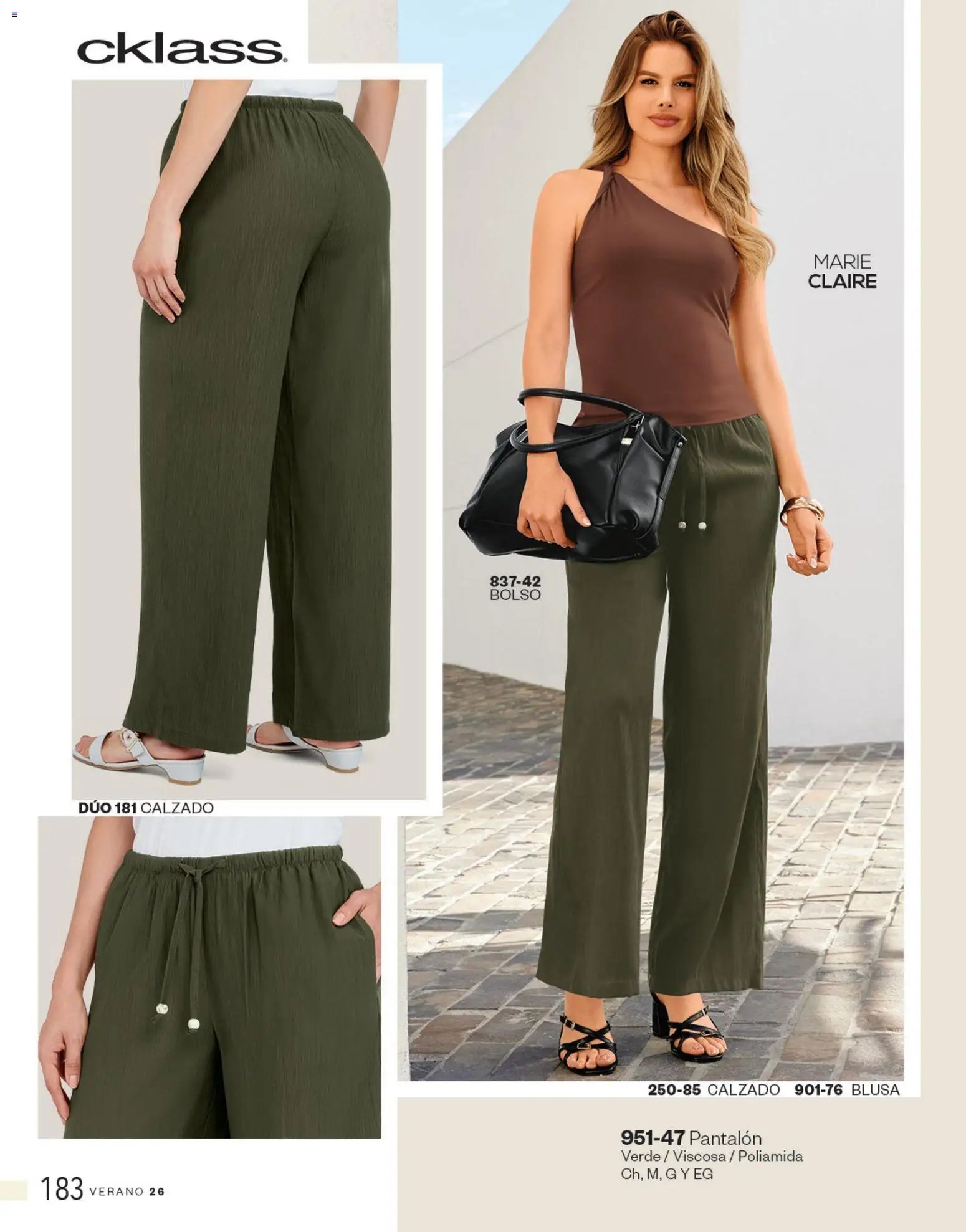 Cklass catálogo Complemento Verano Ropa