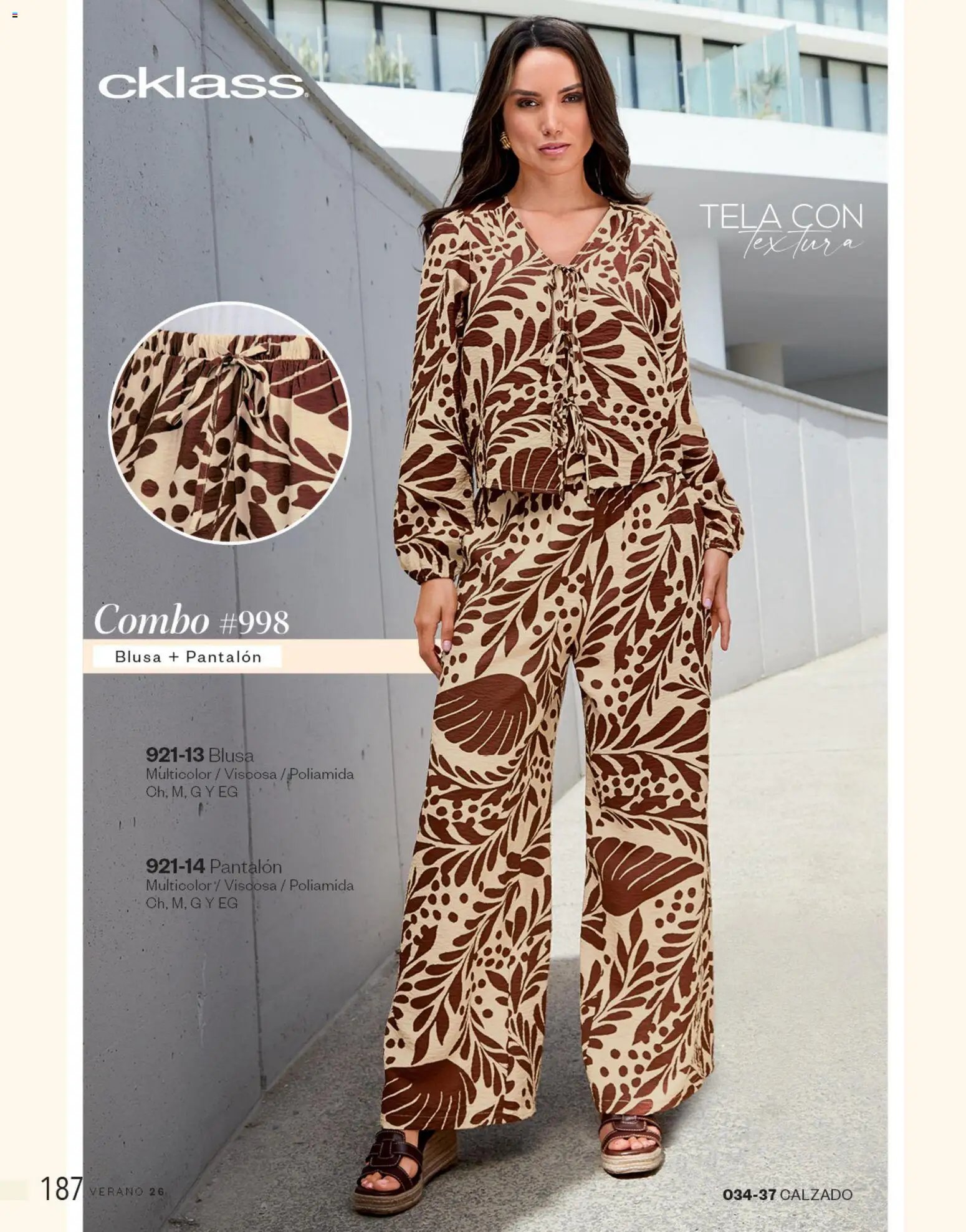 Cklass catálogo Complemento Verano Ropa