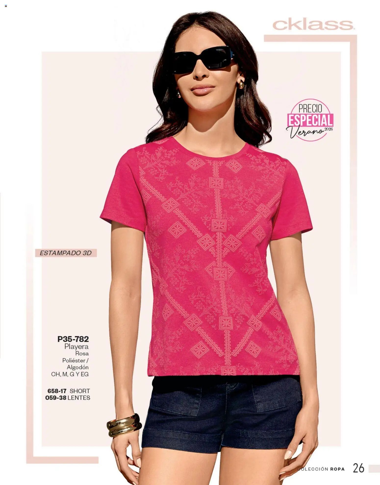 Cklass catálogo Complemento Verano Ropa
