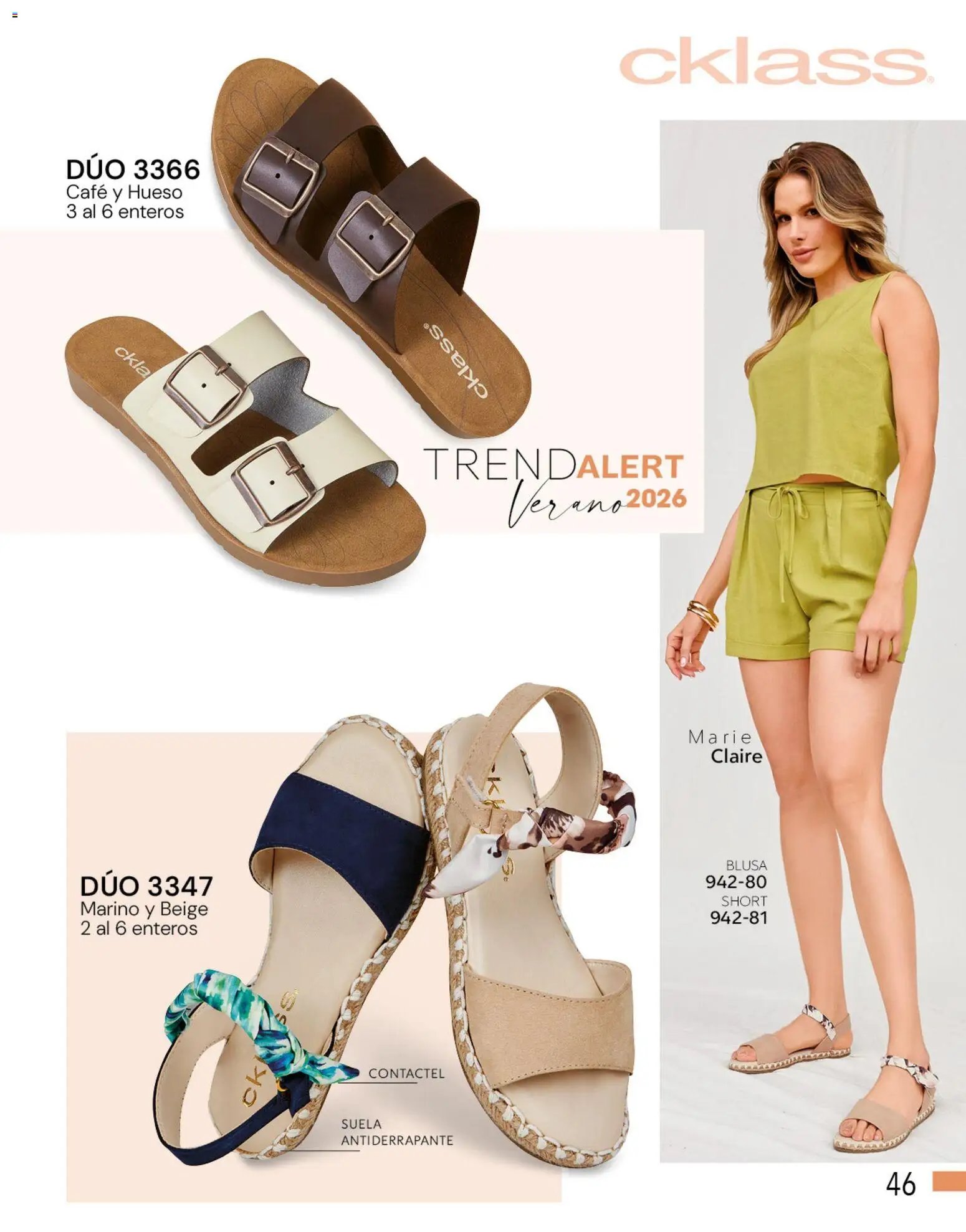 Cklass catálogo Complemento Verano Ropa