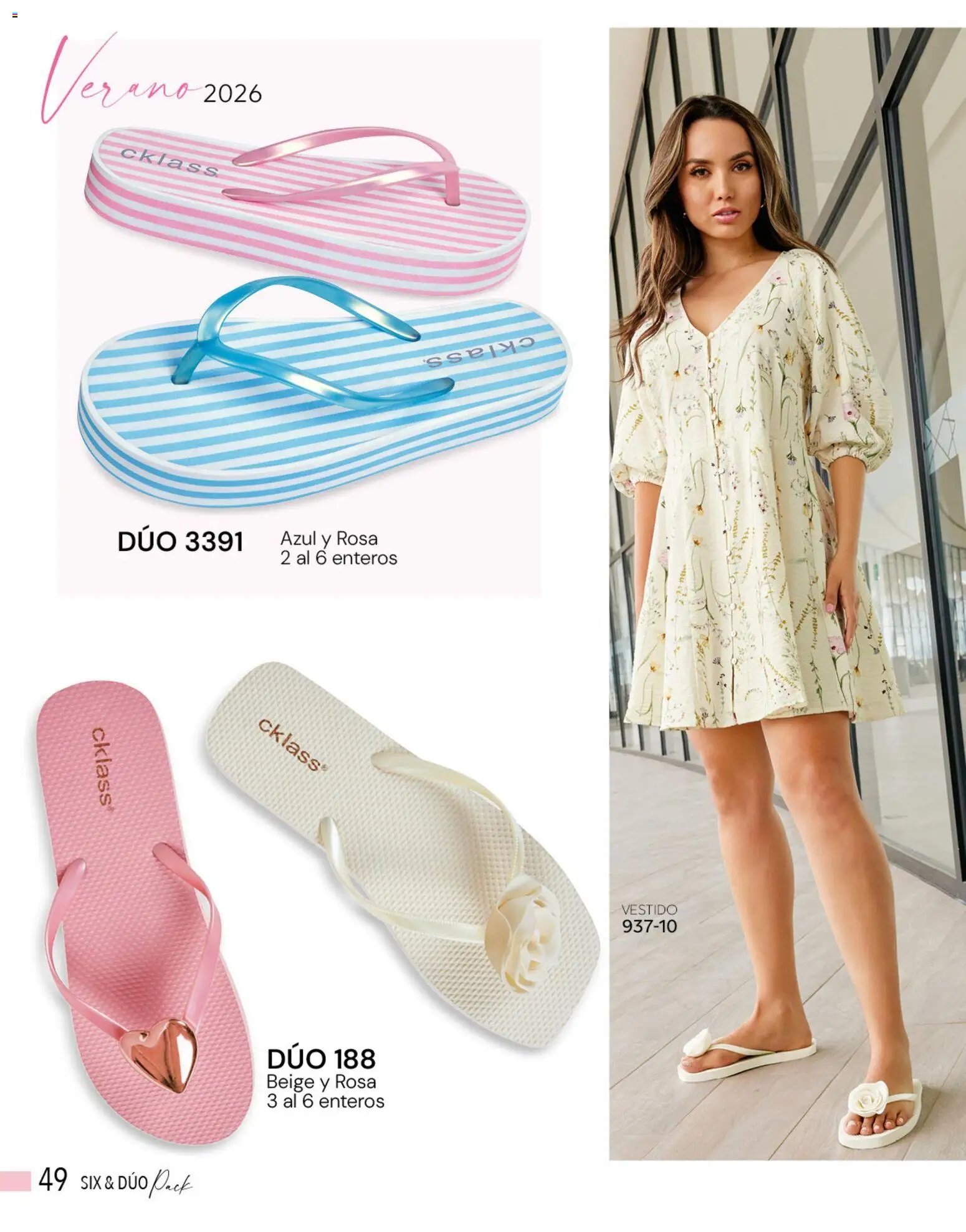 Cklass catálogo Complemento Verano Ropa