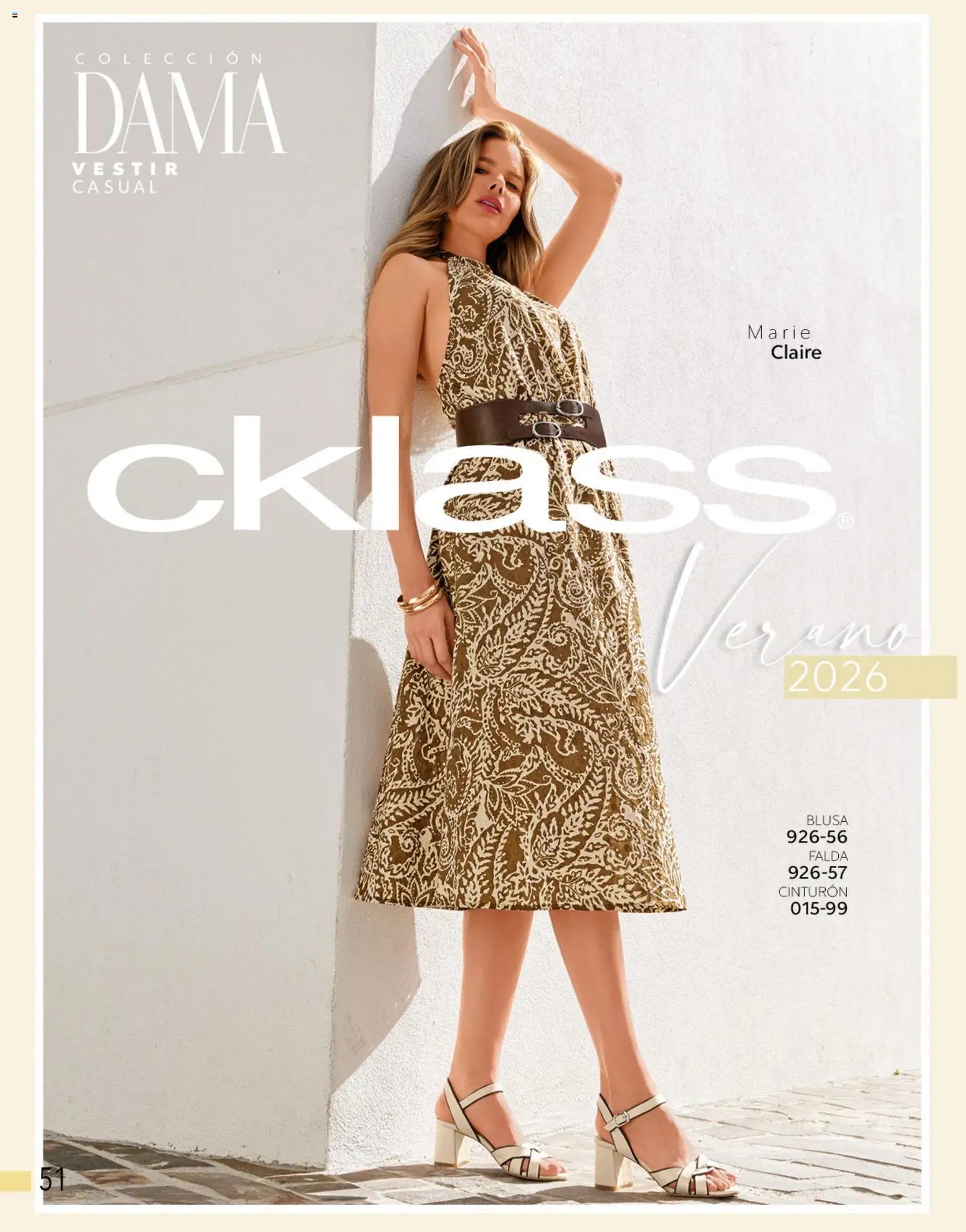 Cklass catálogo Complemento Verano Ropa