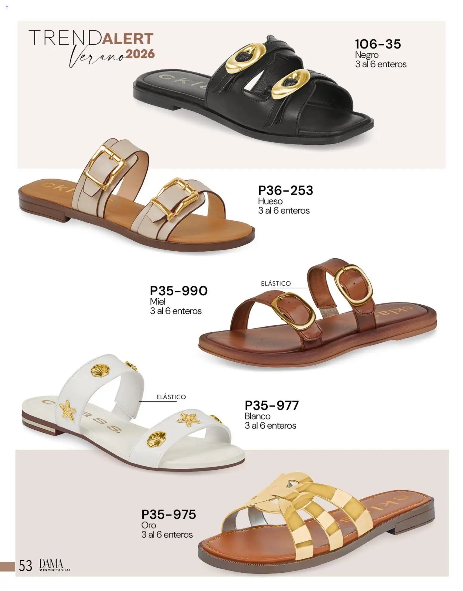 Cklass catálogo Complemento Verano Ropa