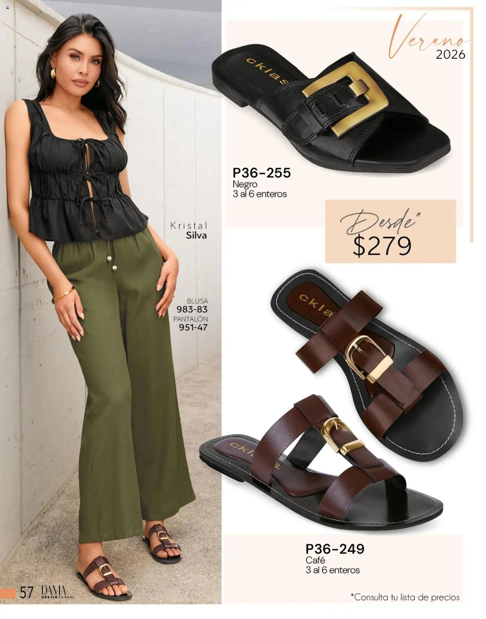 Cklass catálogo Complemento Verano Ropa