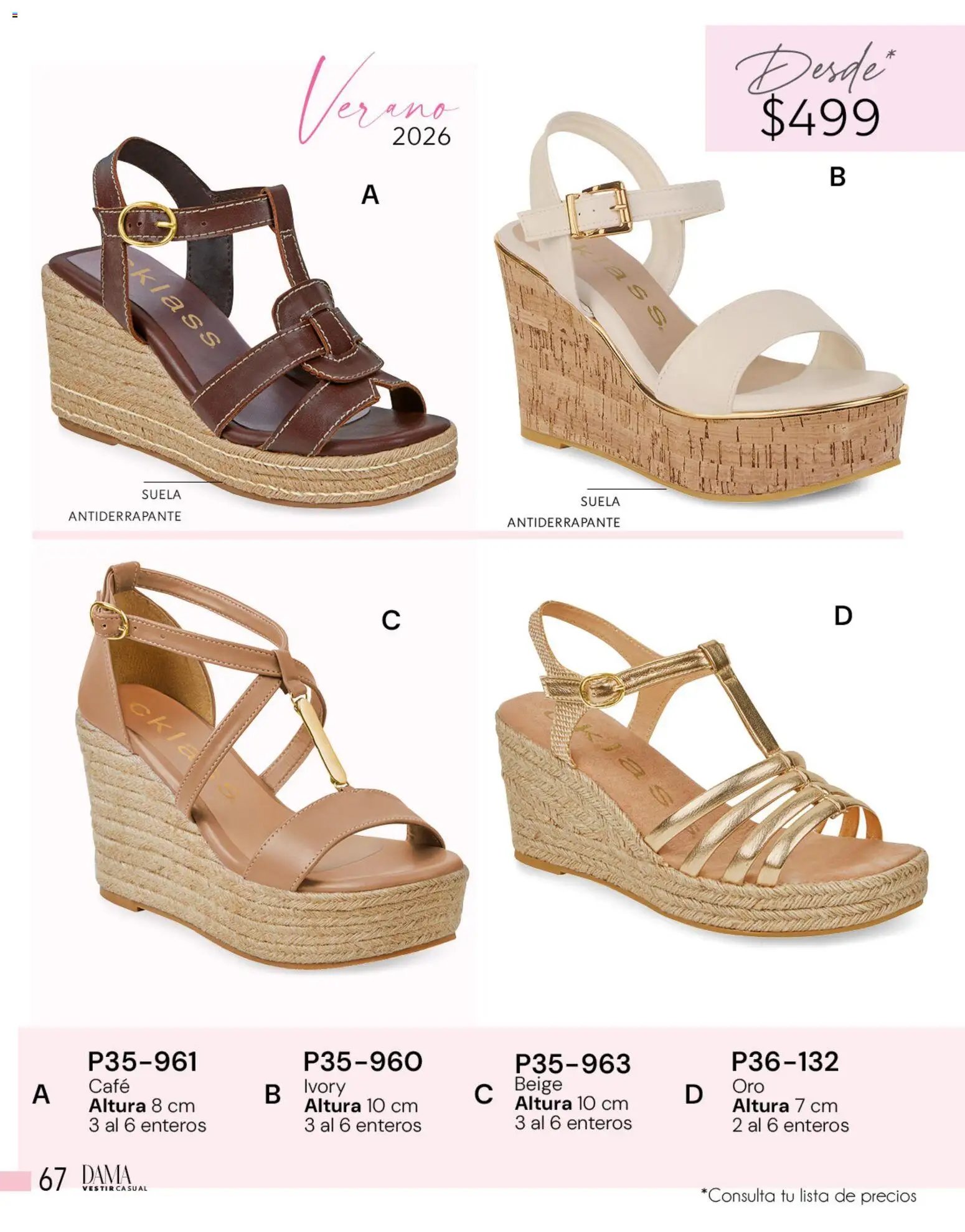 Cklass catálogo Complemento Verano Ropa