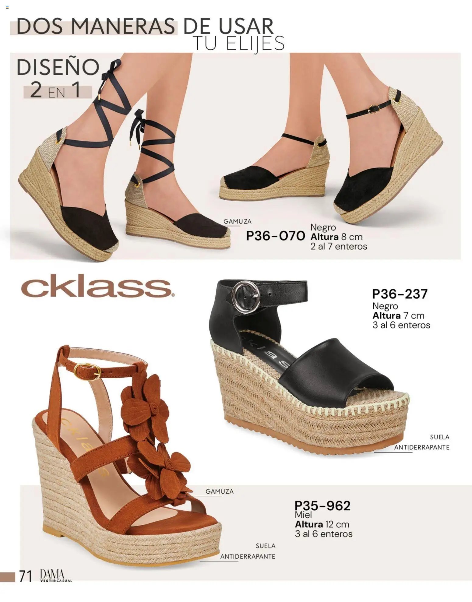 Cklass catálogo Complemento Verano Ropa