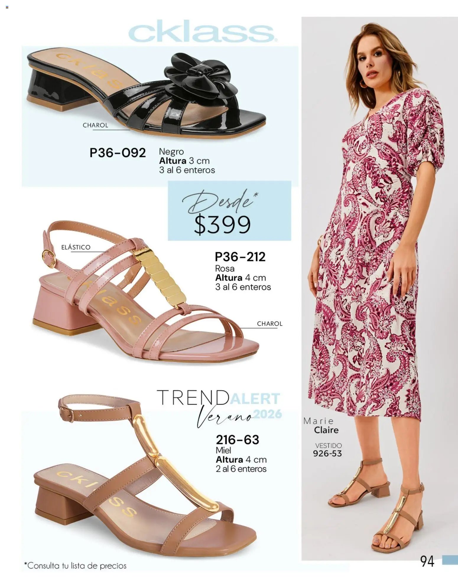 Cklass catálogo Complemento Verano Ropa