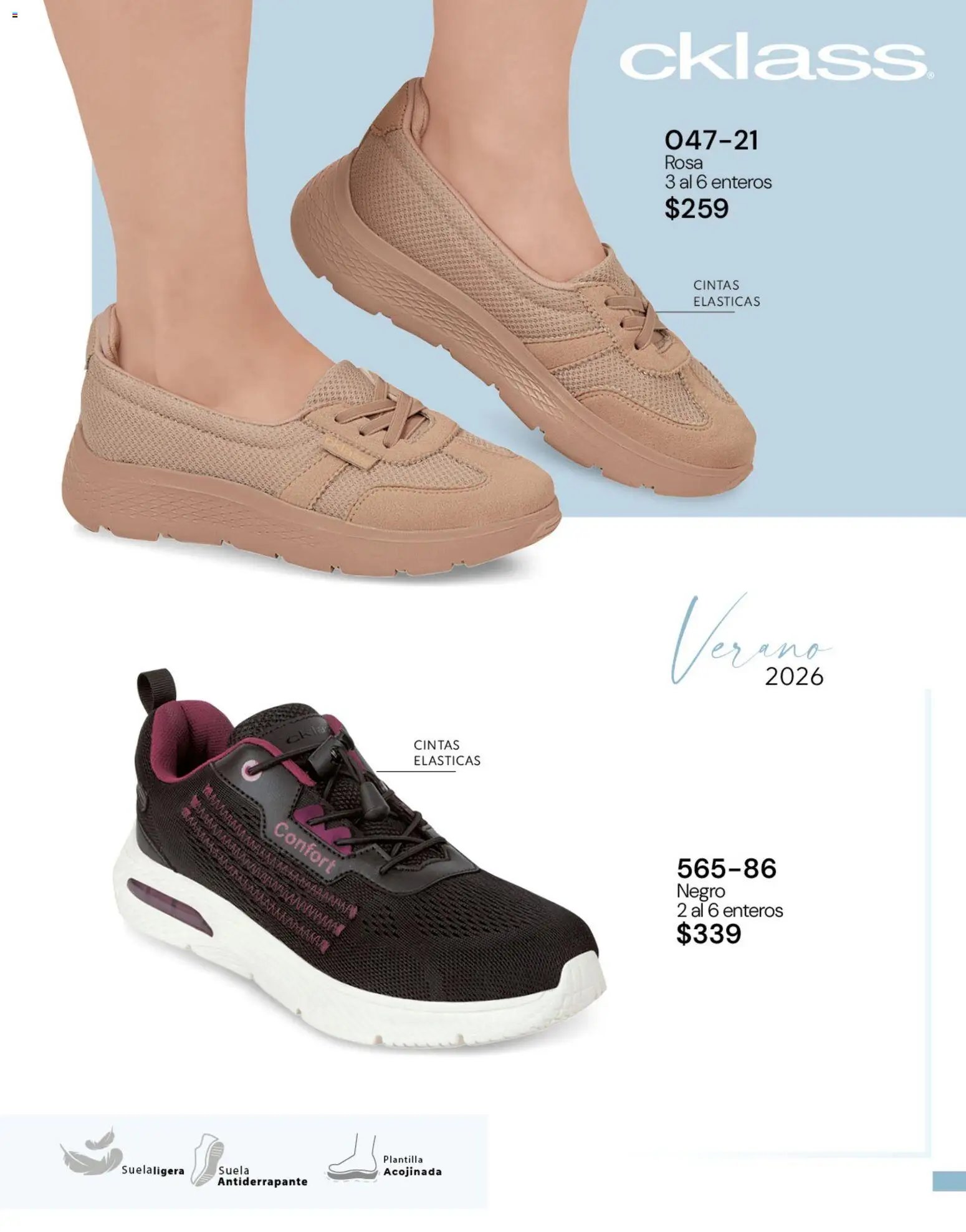 Cklass catálogo Complemento Verano Ropa