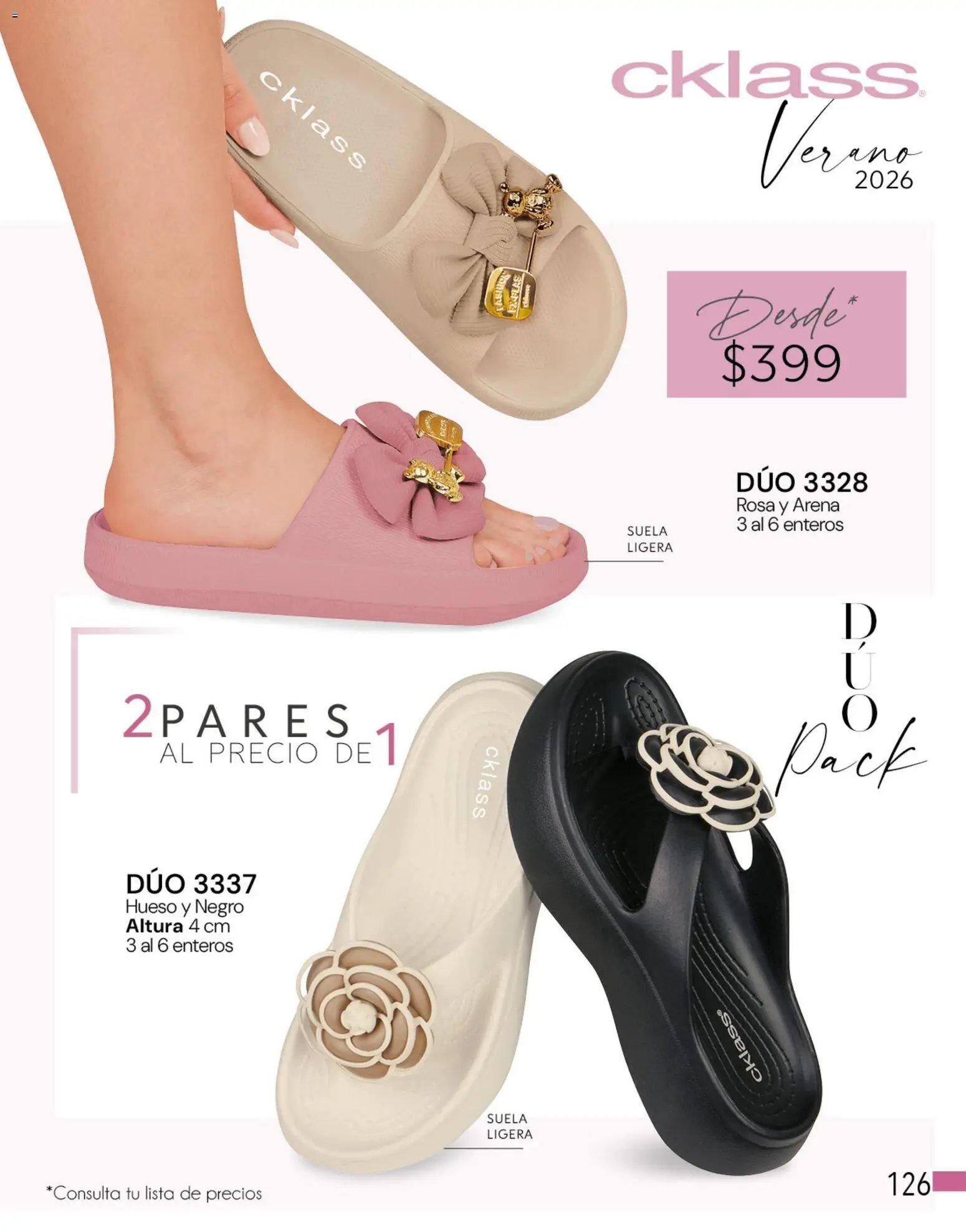 Cklass catálogo Complemento Verano Ropa