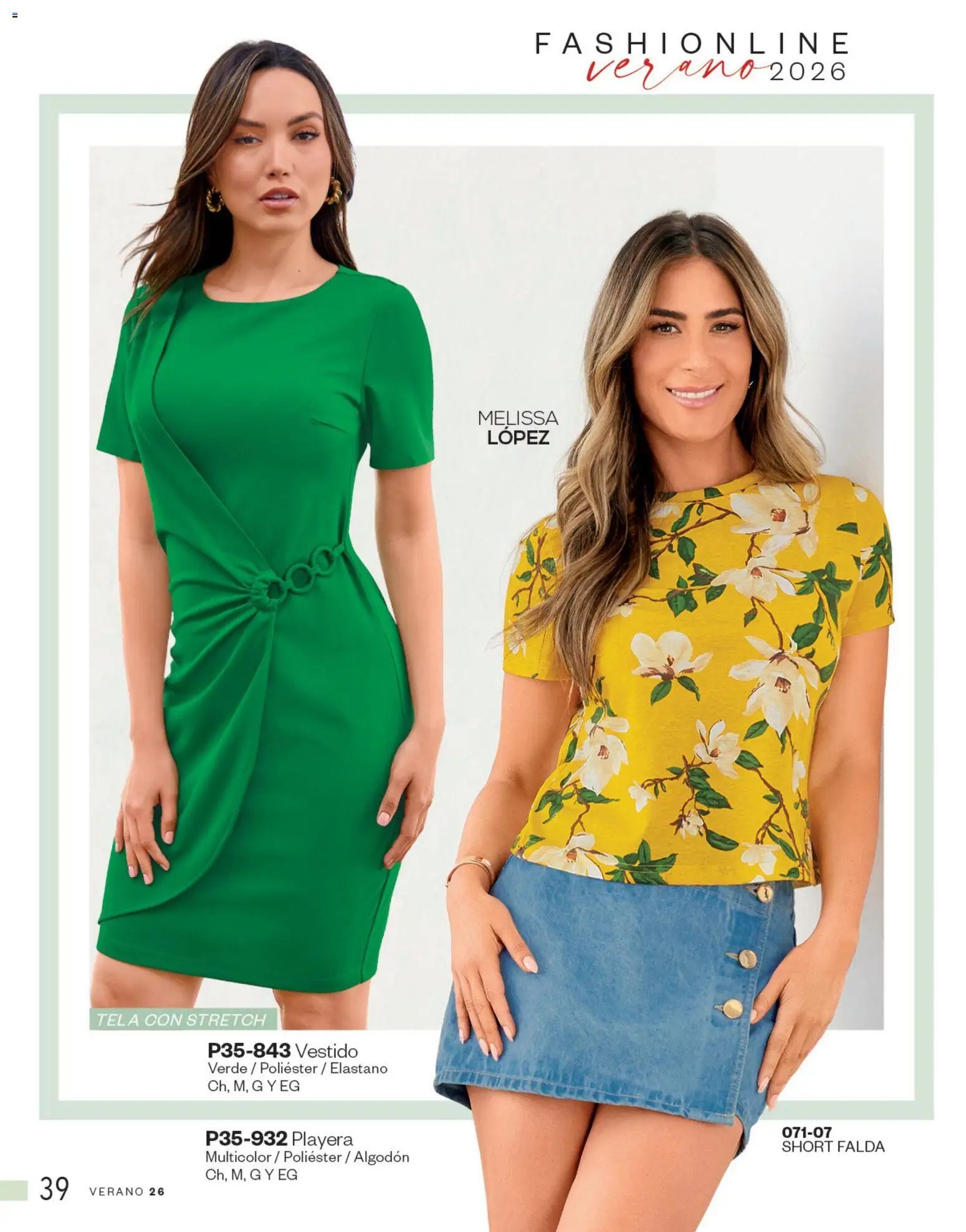 Cklass catálogo Complemento Verano Ropa