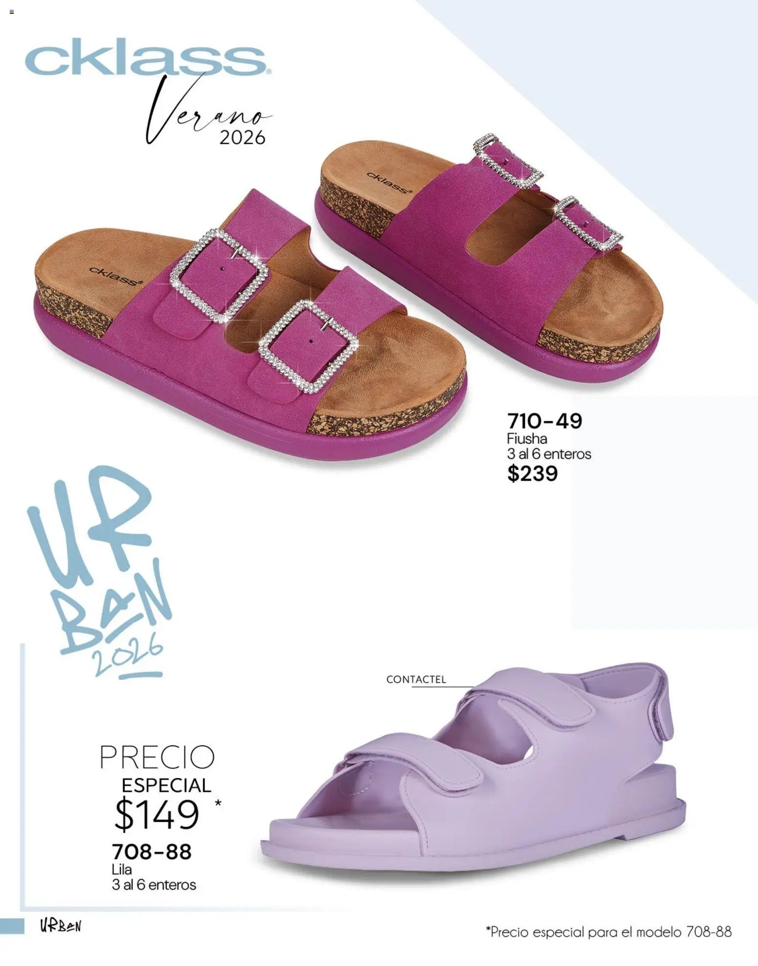 Cklass catálogo Complemento Verano Ropa
