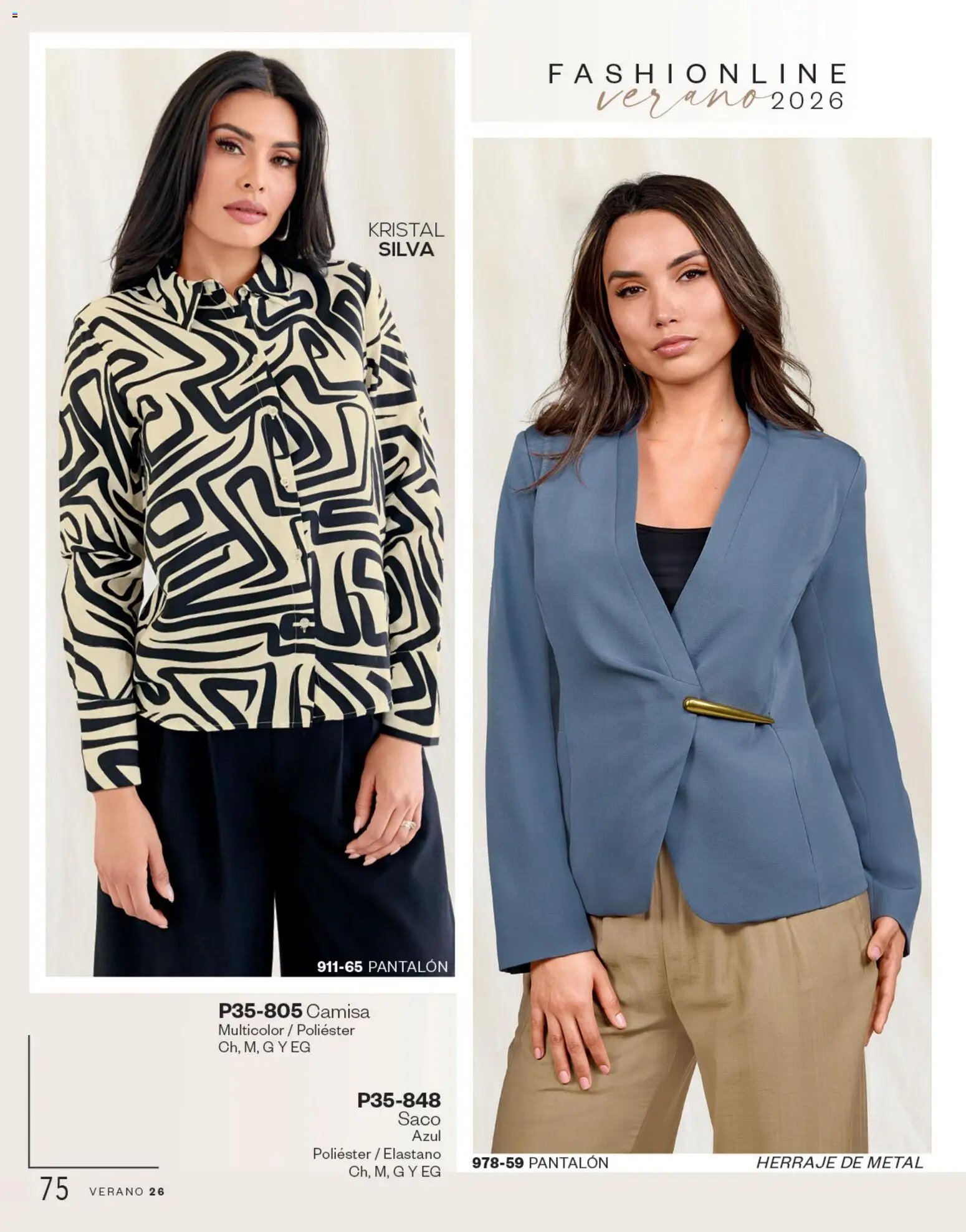 Cklass catálogo Complemento Verano Ropa