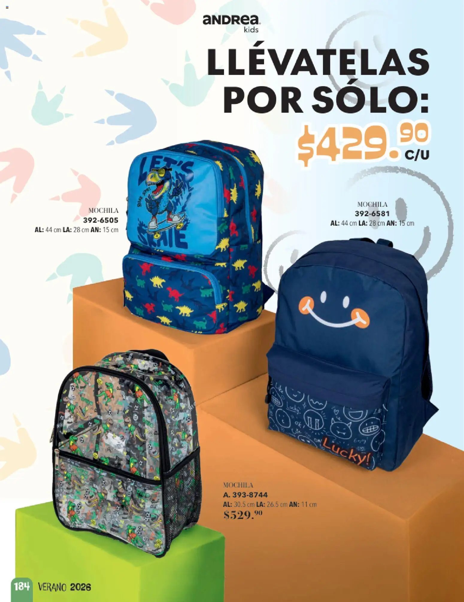 Andrea catálogo Infantil