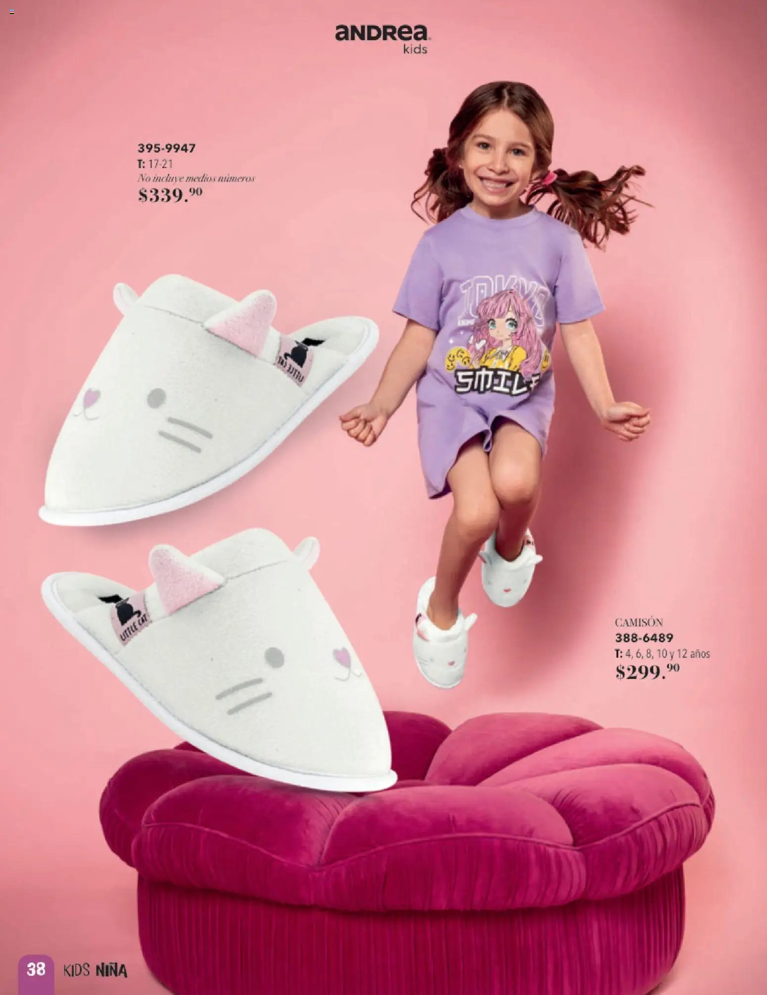 Andrea catálogo Infantil
