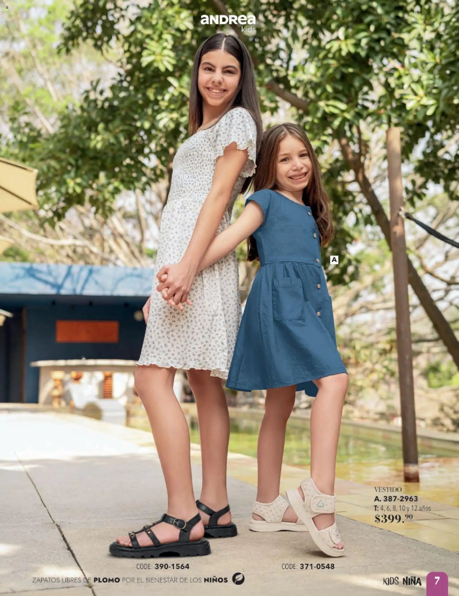 Andrea catálogo Infantil