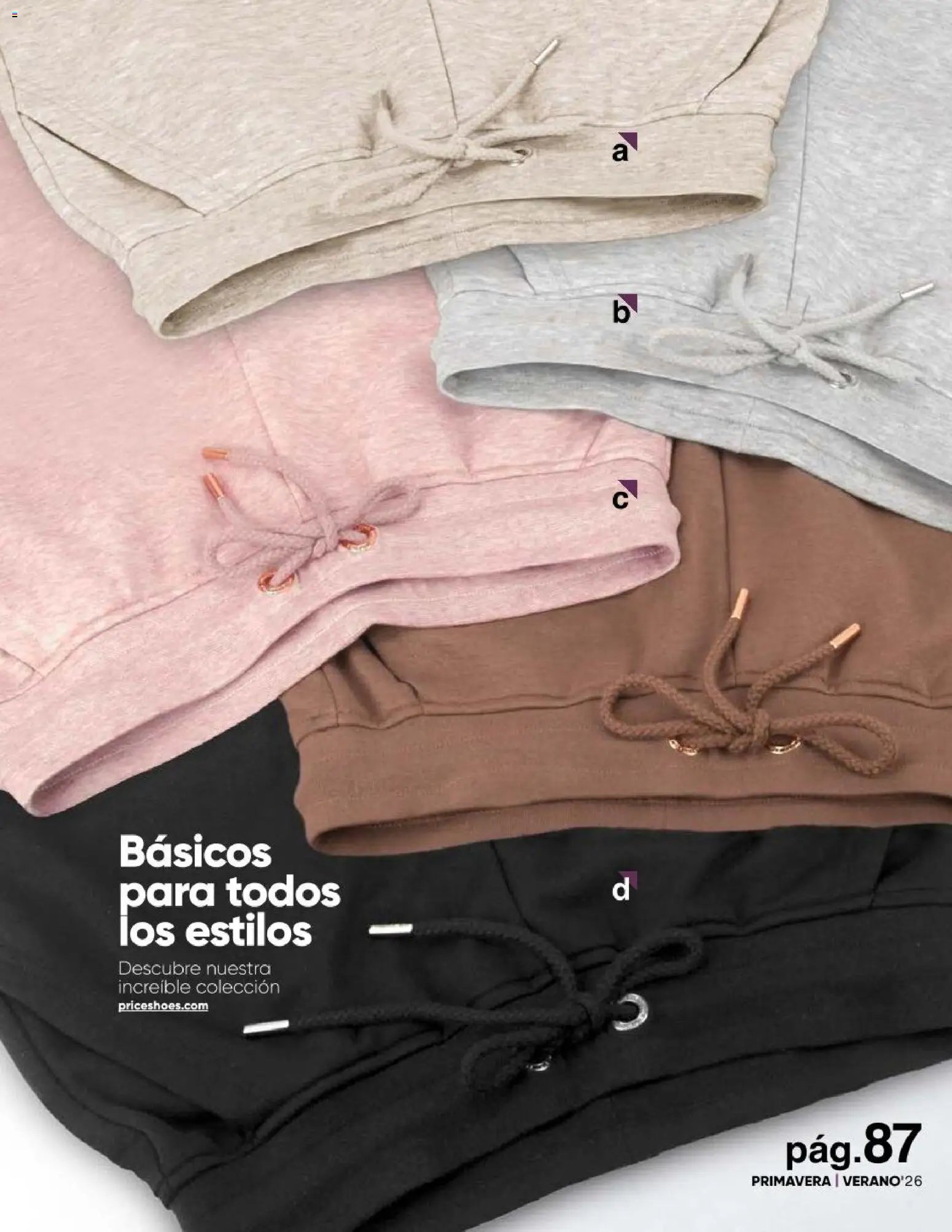 Price Shoes catálogo Collection básicos