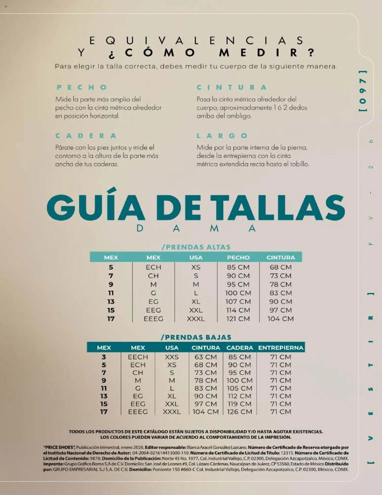 Price Shoes catálogo Vestir 