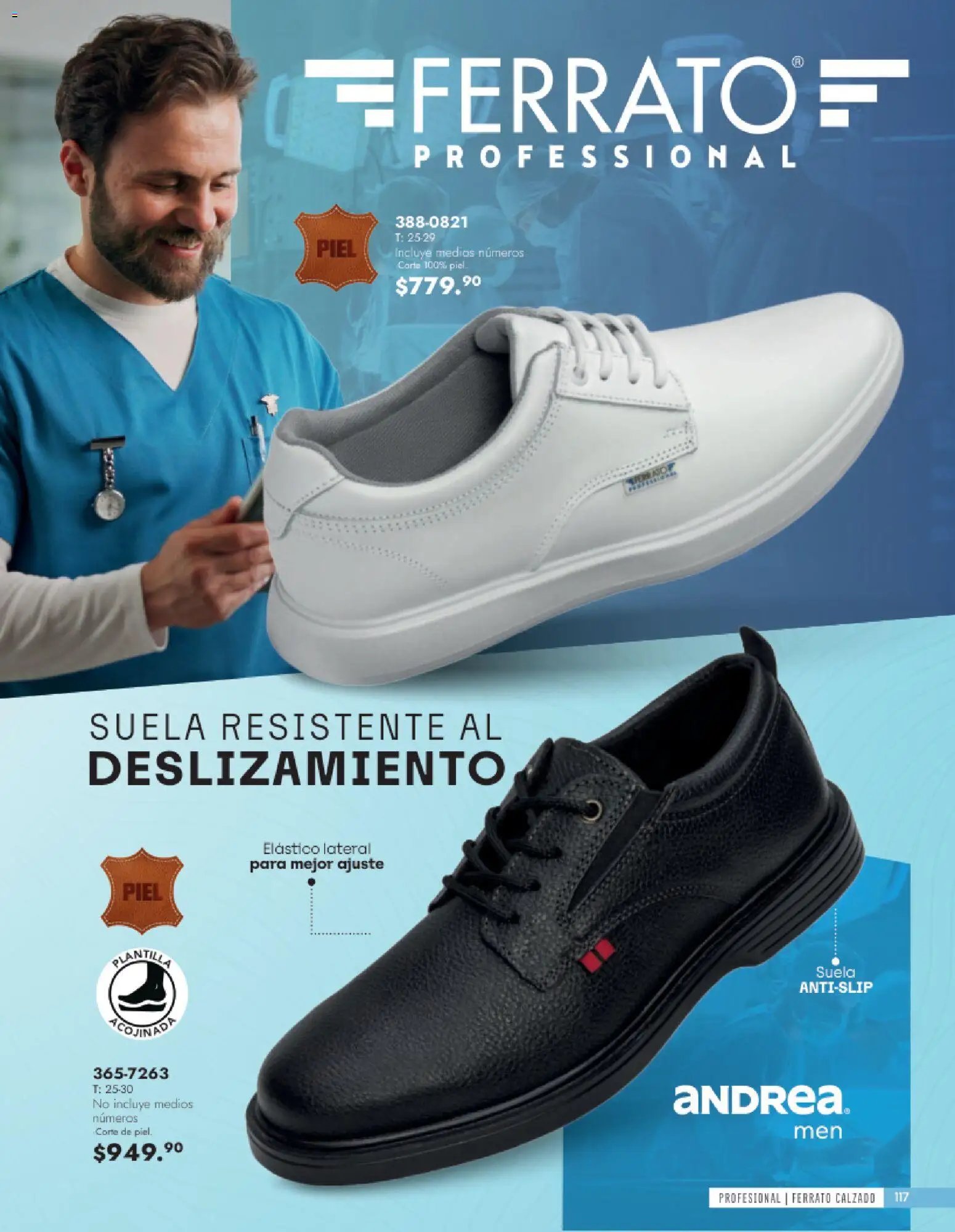Andrea catálogo Calzado Caballero