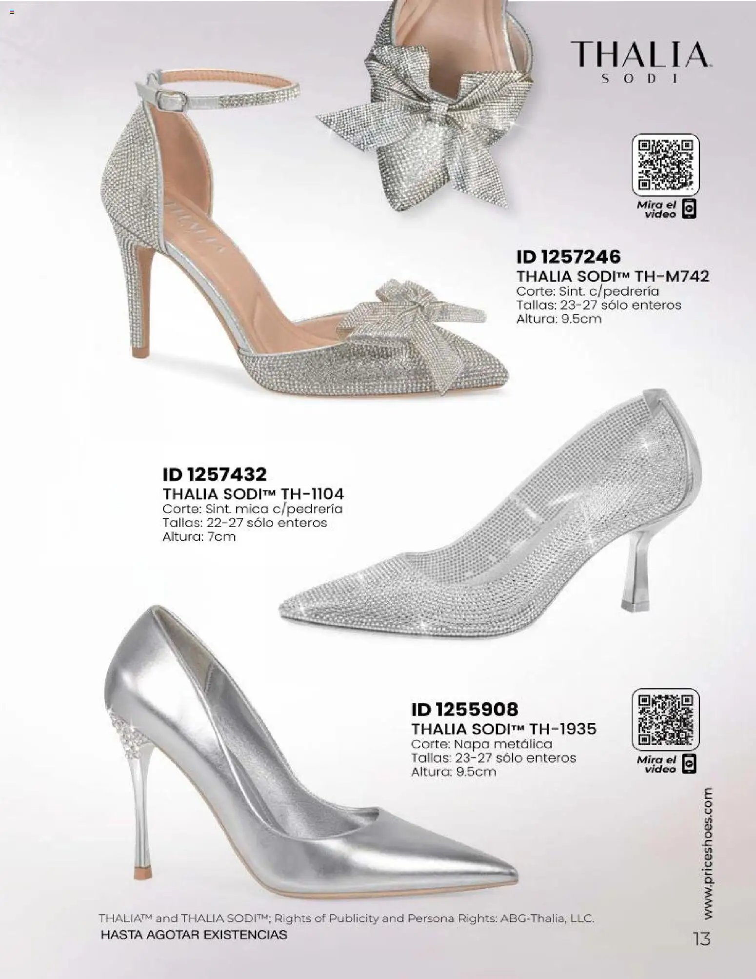 Price Shoes catálogo Sandalias Fiesta & Vestir