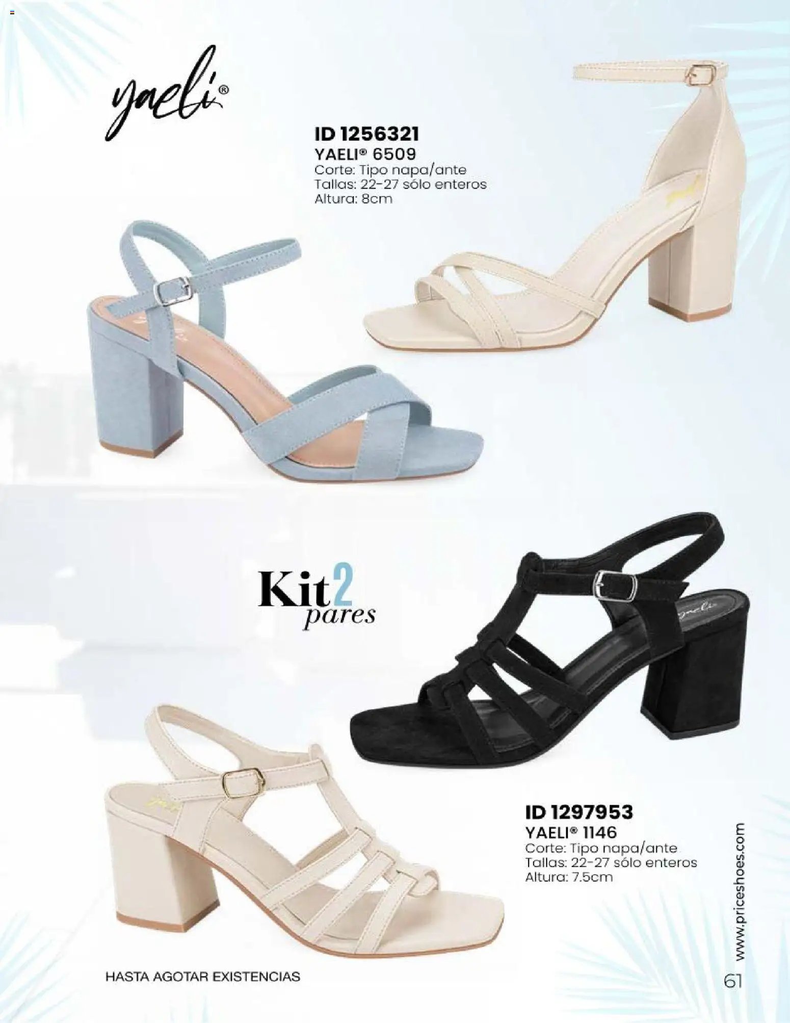 Price Shoes catálogo Sandalias Fiesta & Vestir
