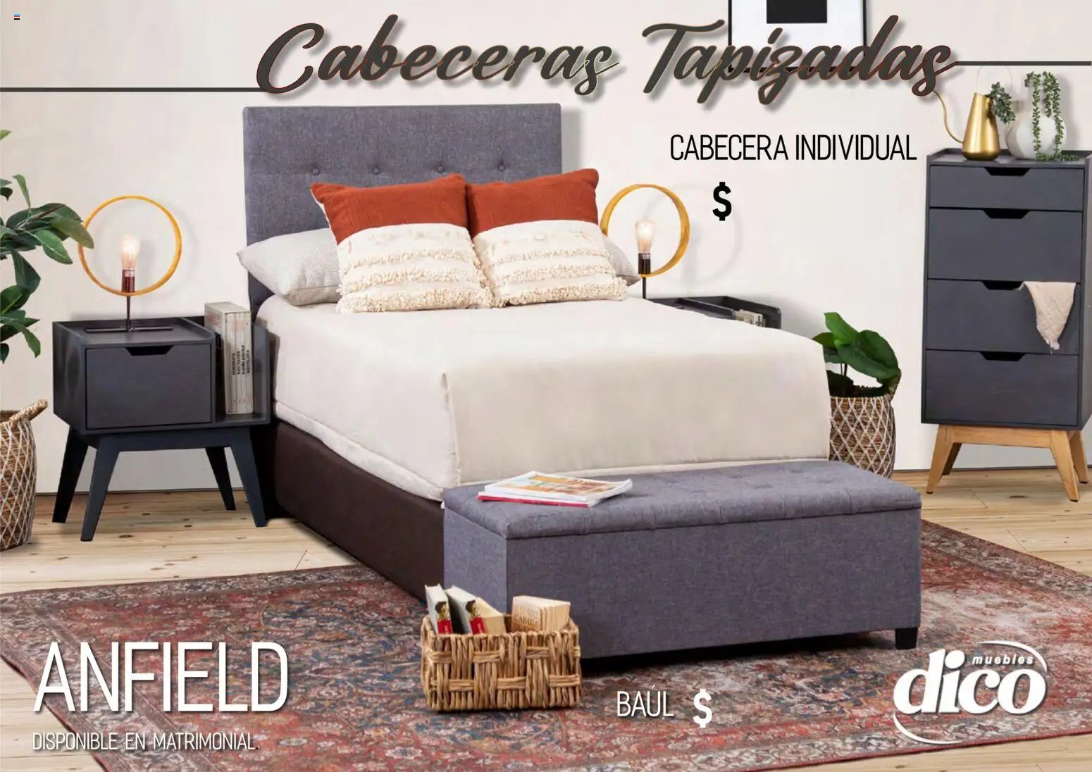 Muebles Dico catálogo Camas tapizadas 