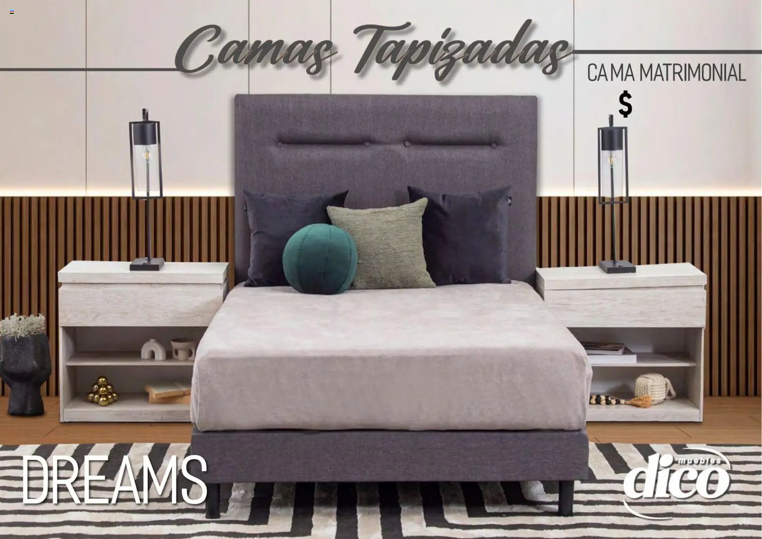 Muebles Dico catálogo Camas tapizadas 