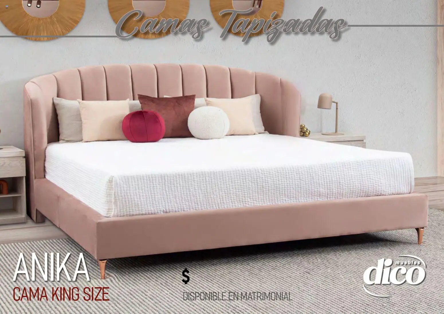 Muebles Dico catálogo Camas tapizadas 