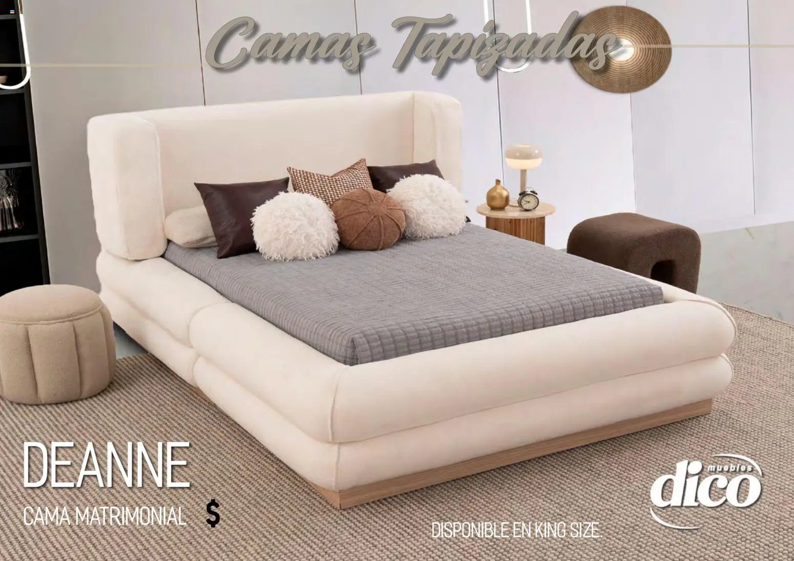 Muebles Dico catálogo Camas tapizadas 
