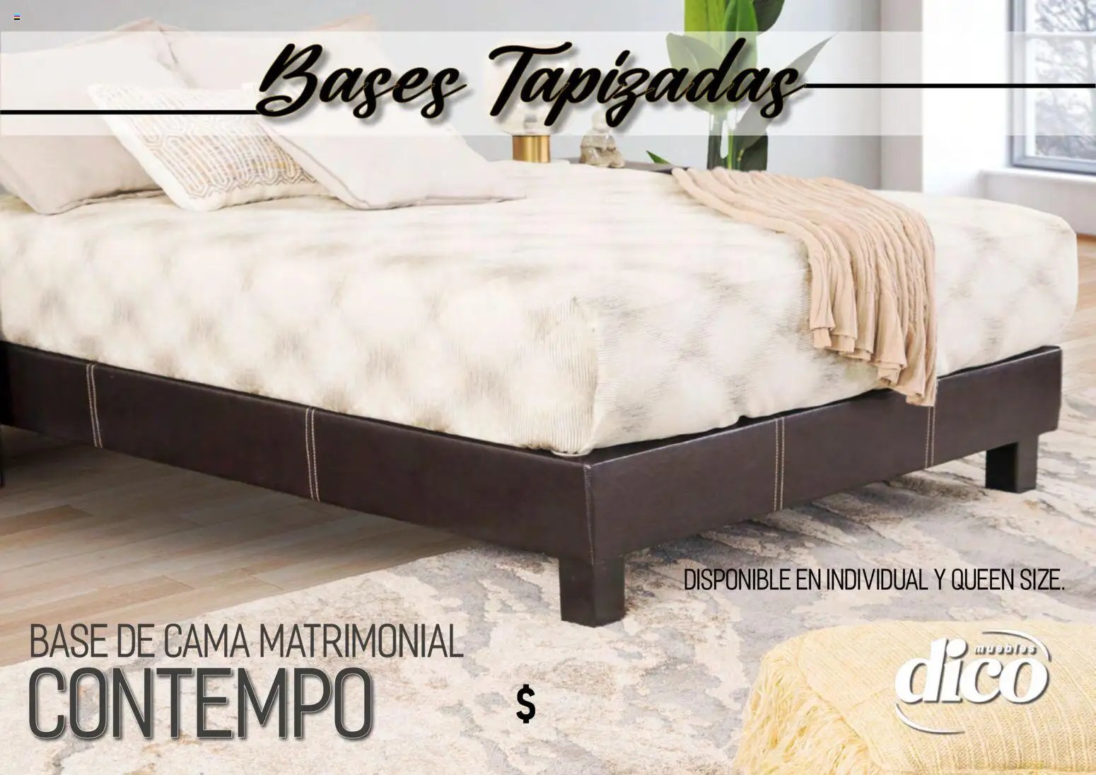 Muebles Dico catálogo Camas tapizadas 