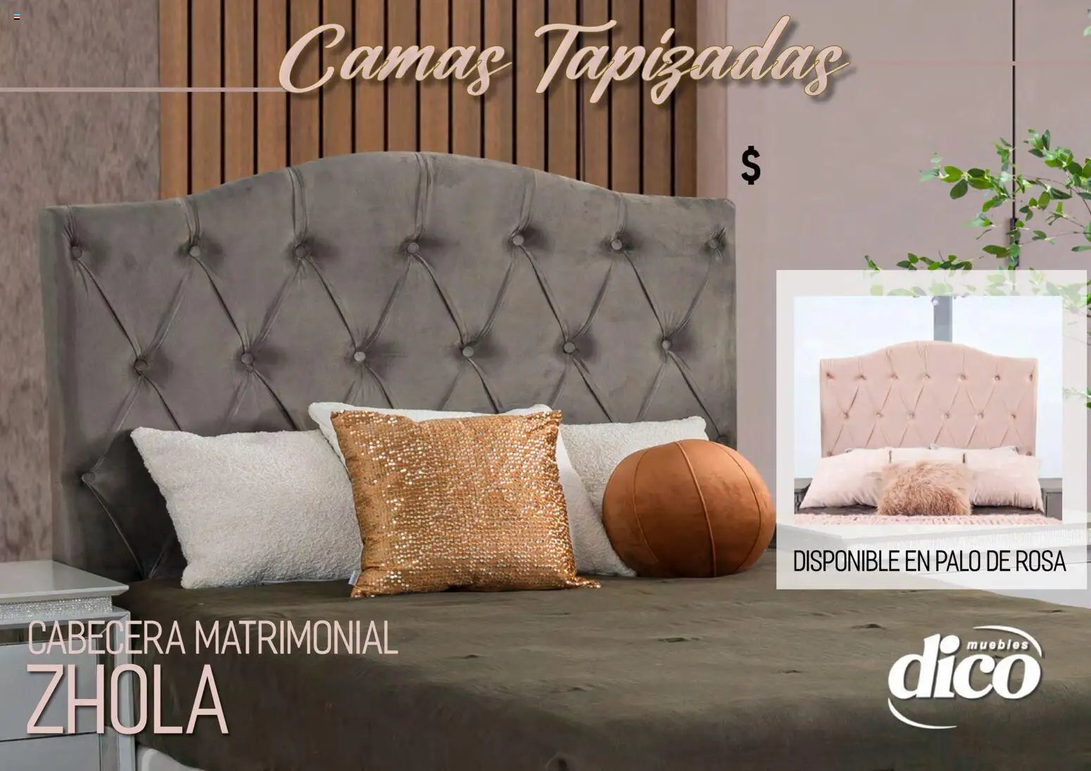 Muebles Dico catálogo Camas tapizadas 
