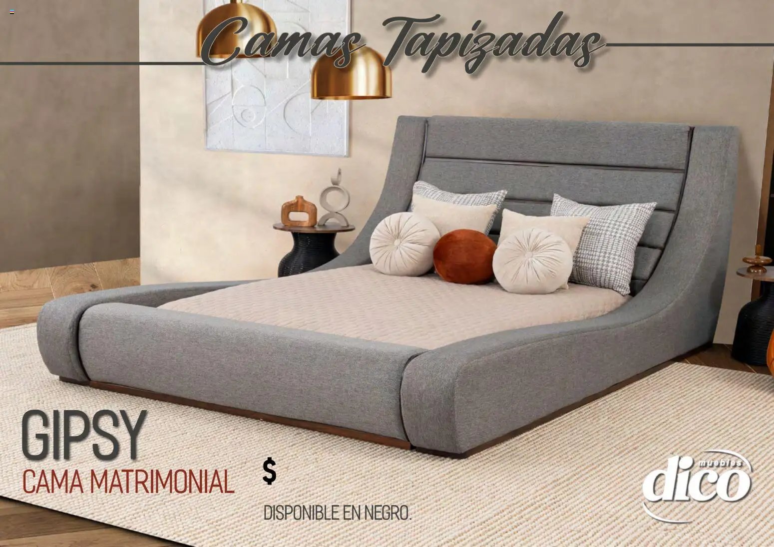 Muebles Dico catálogo Camas tapizadas 