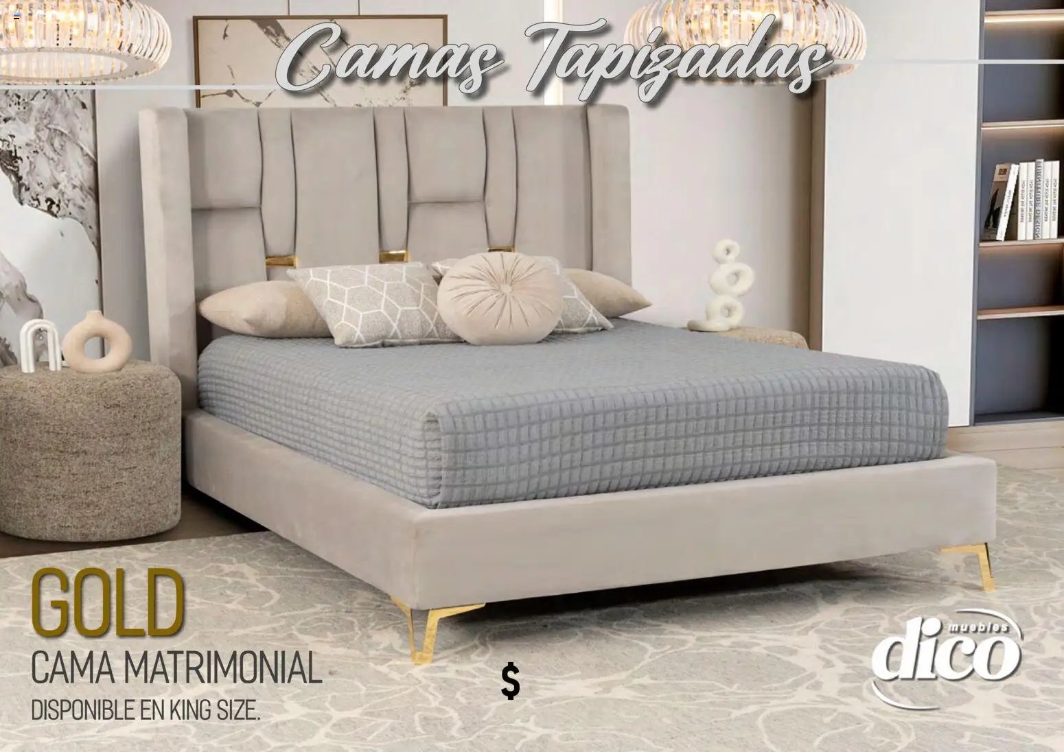 Muebles Dico catálogo Camas tapizadas 