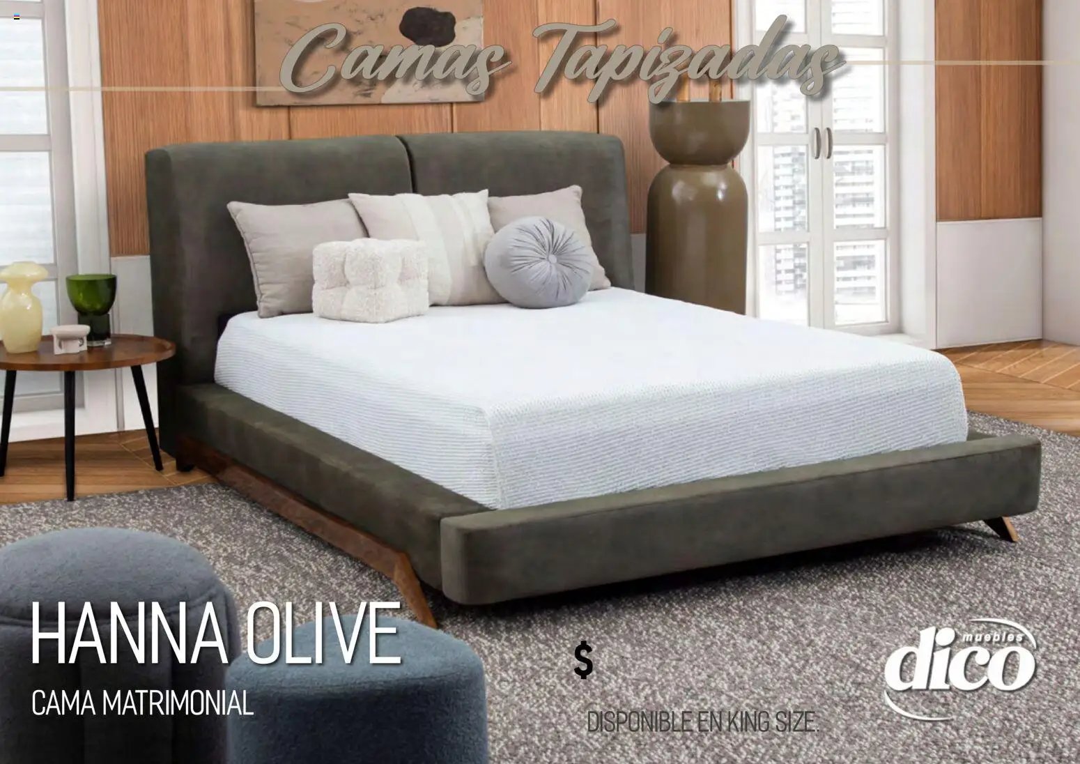 Muebles Dico catálogo Camas tapizadas 