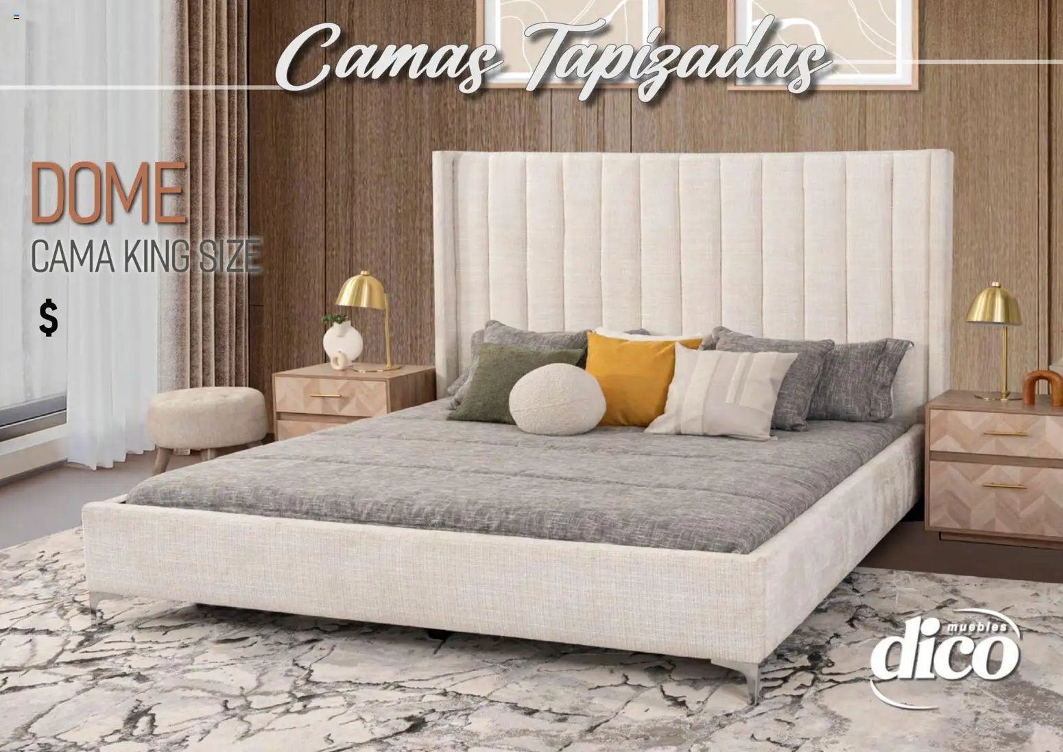 Muebles Dico catálogo Camas tapizadas 
