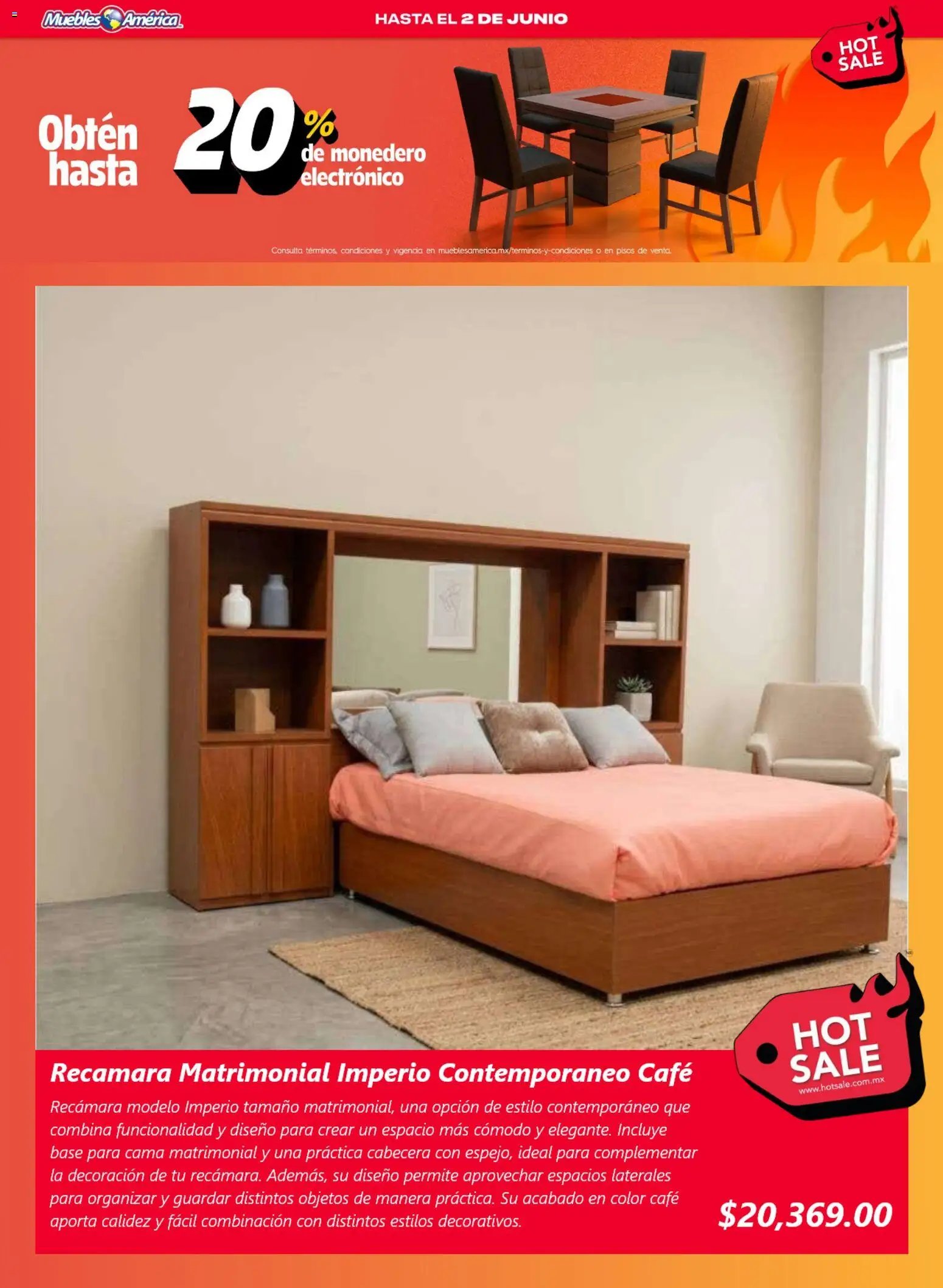 Muebles America Hot Sale