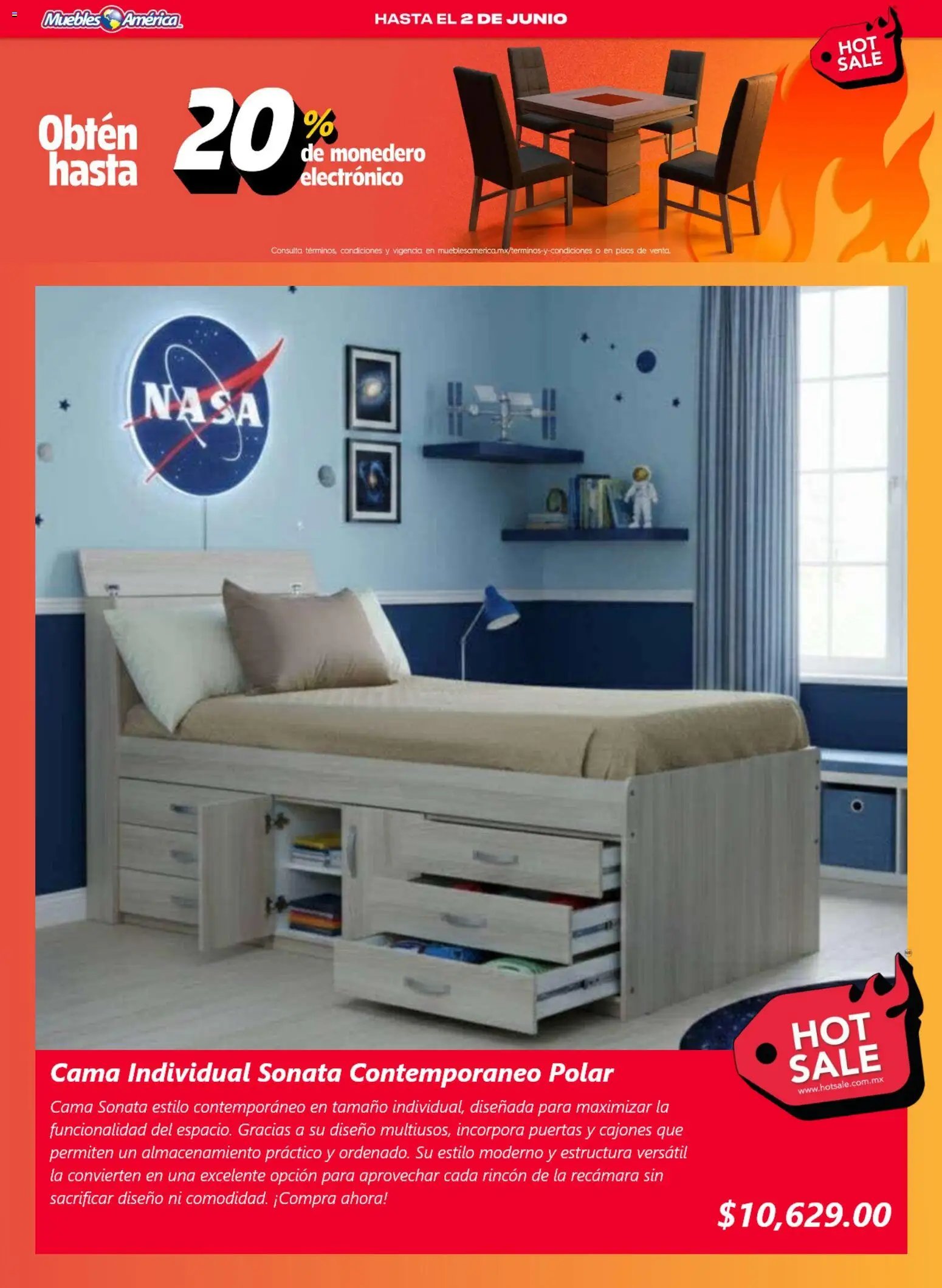 Muebles America Hot Sale