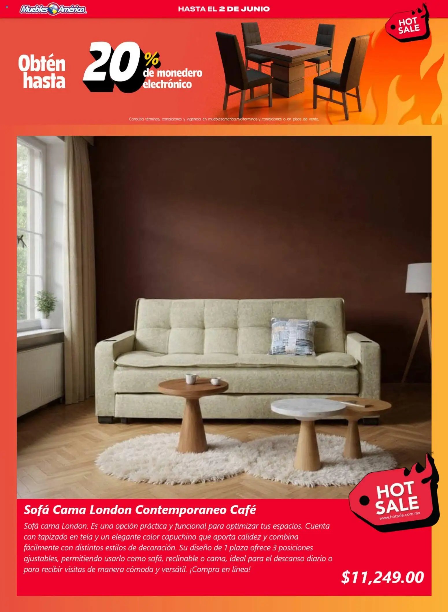 Muebles America Hot Sale